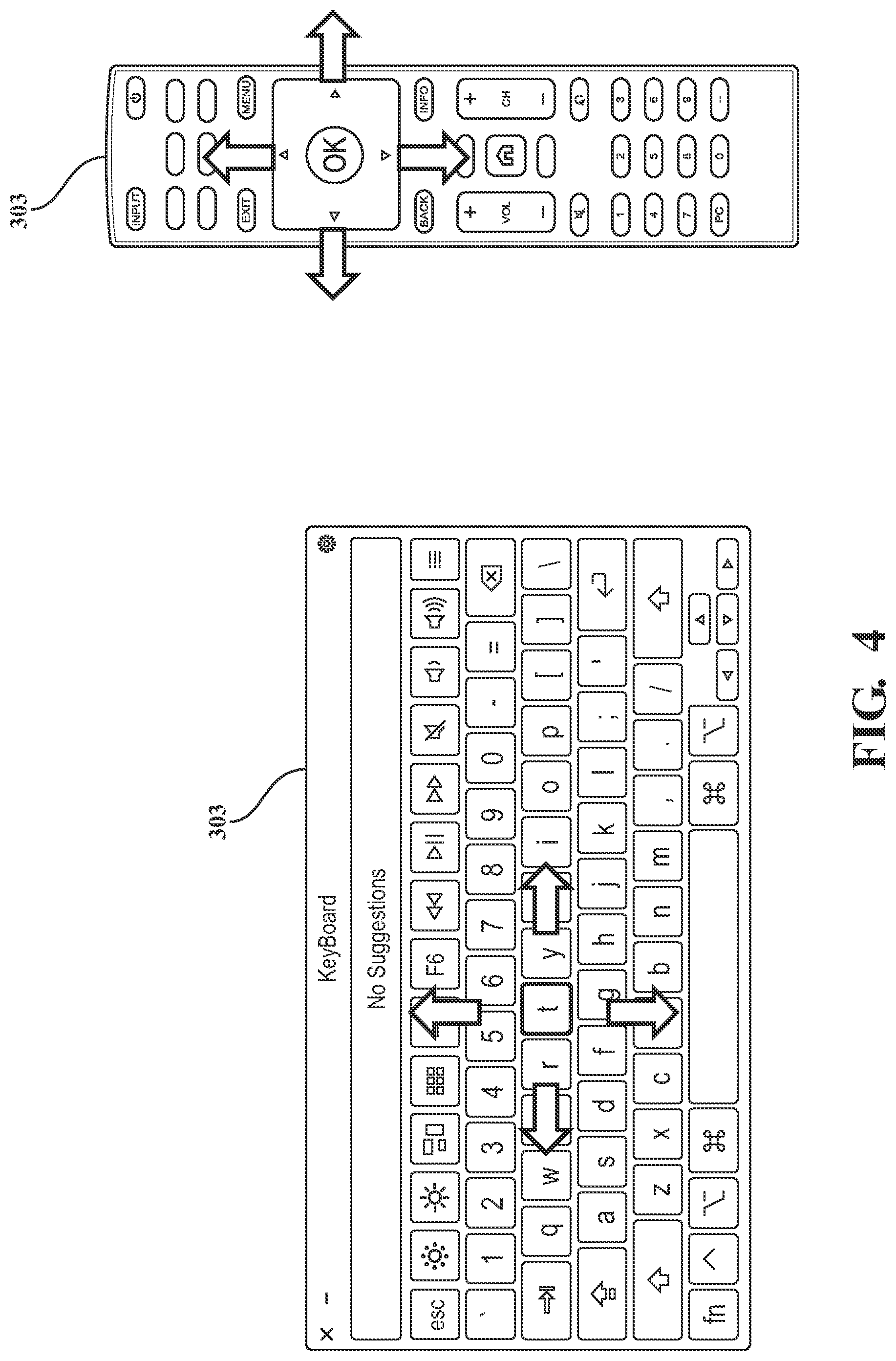 Patent US12105916 Figure 3 – Systems and methods for providing on-screen virtual keyboards
