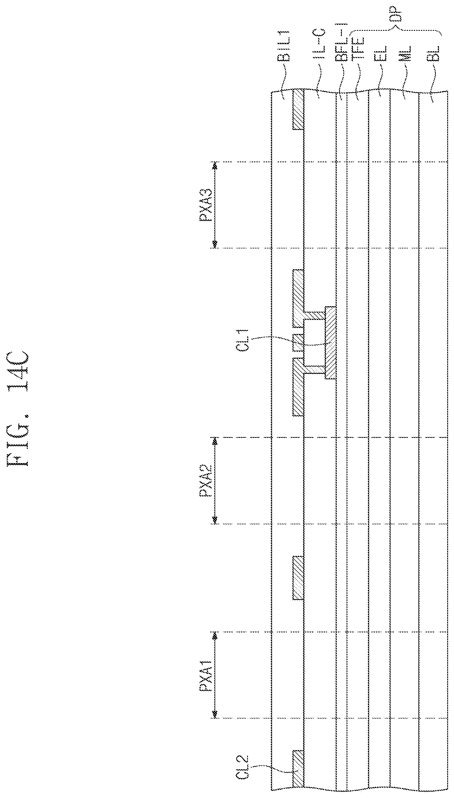 Patent US12105918 Figure 16 – Display device and method of manufacturing display device
