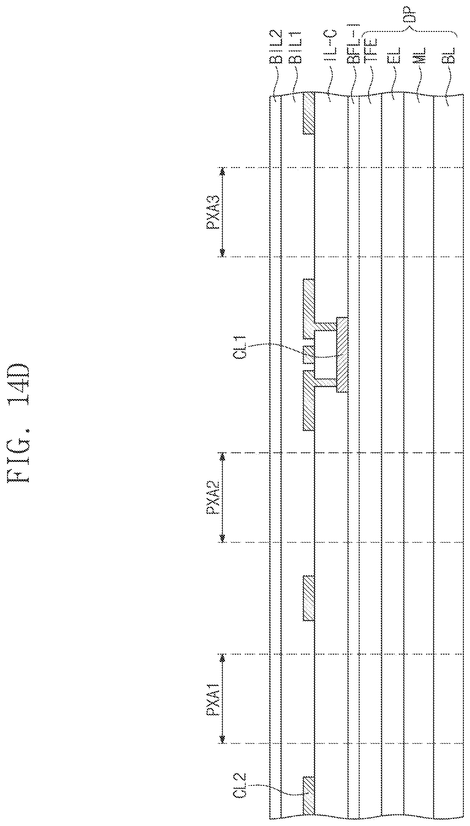Patent US12105918 Figure 17 – Display device and method of manufacturing display device