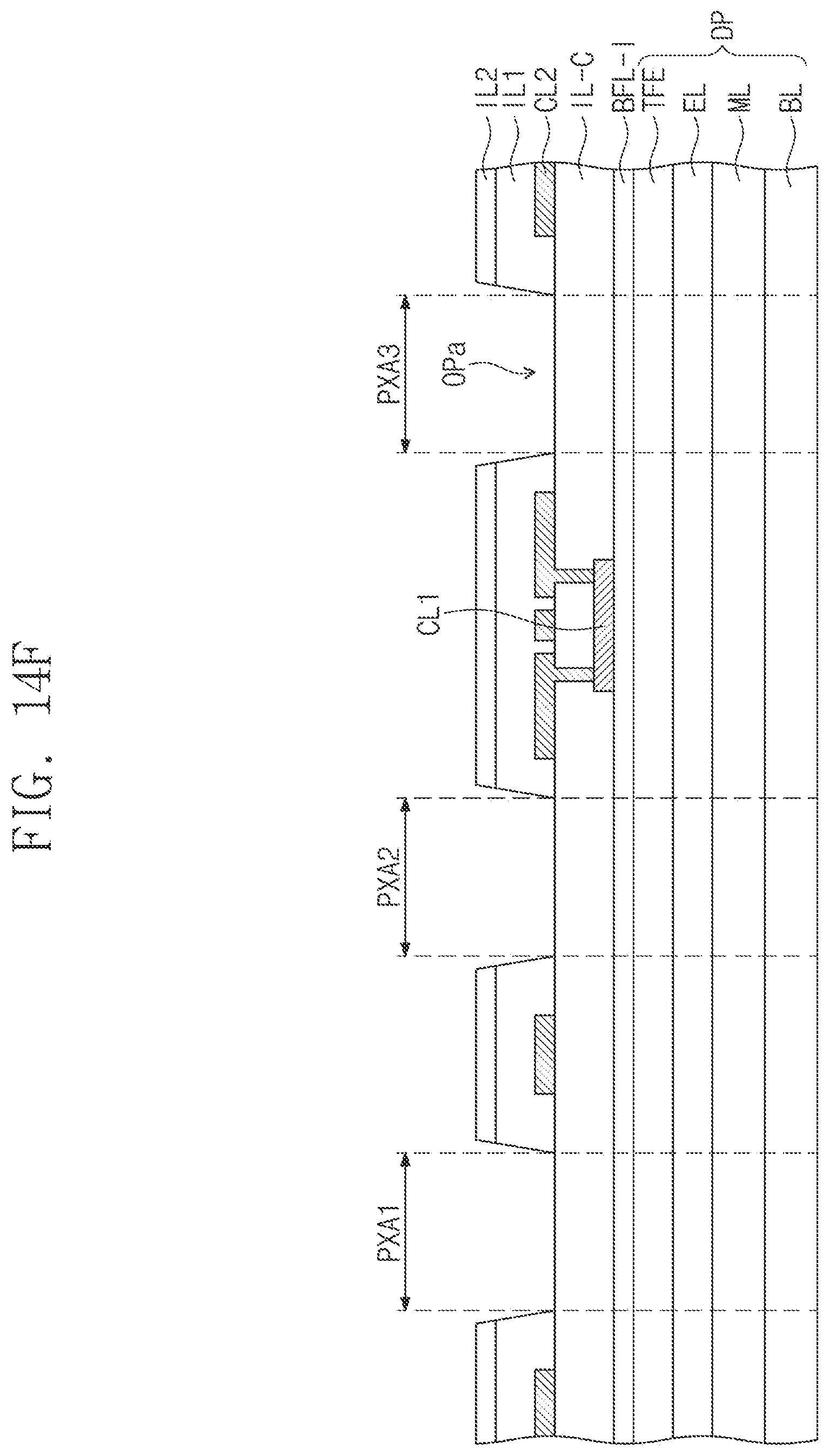 Patent US12105918 Figure 19 – Display device and method of manufacturing display device