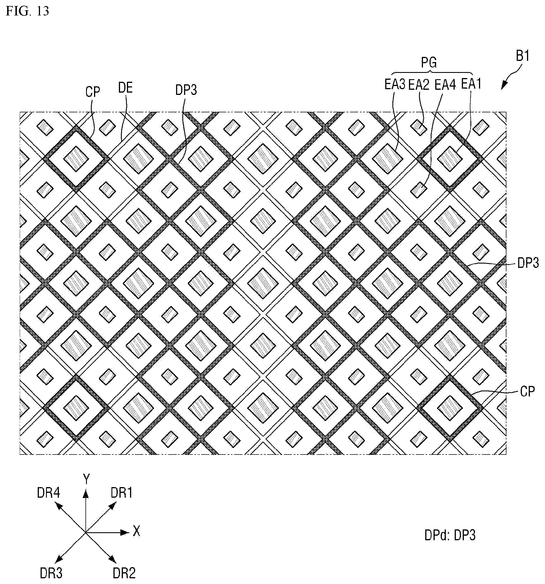 Patent US12105920 Figure 13 – Display device and touch input system including the same