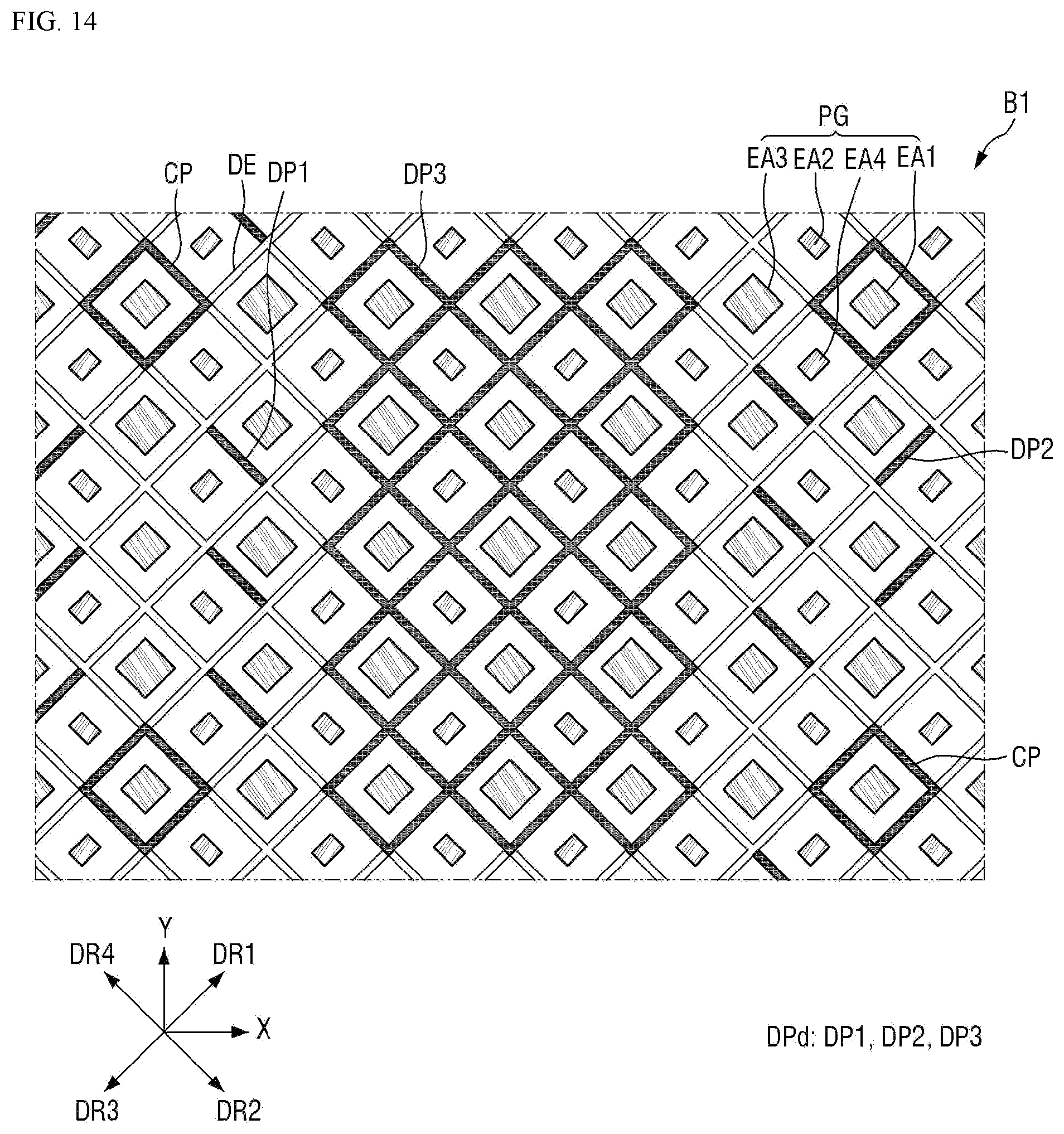 Patent US12105920 Figure 14 – Display device and touch input system including the same