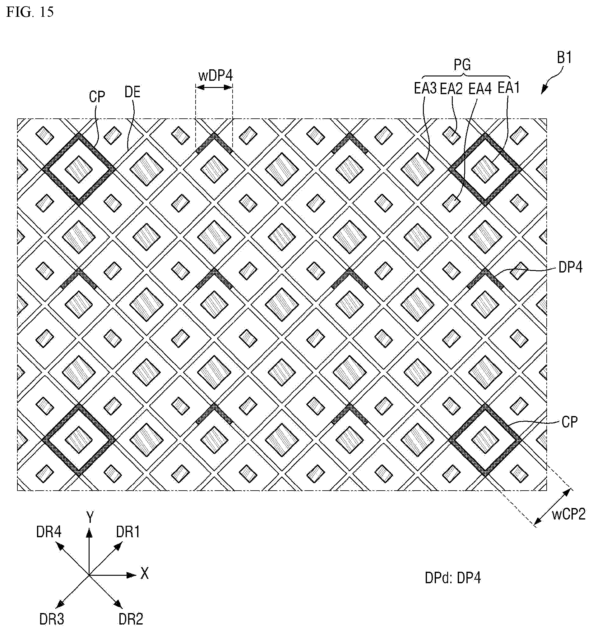 Patent US12105920 Figure 15 – Display device and touch input system including the same