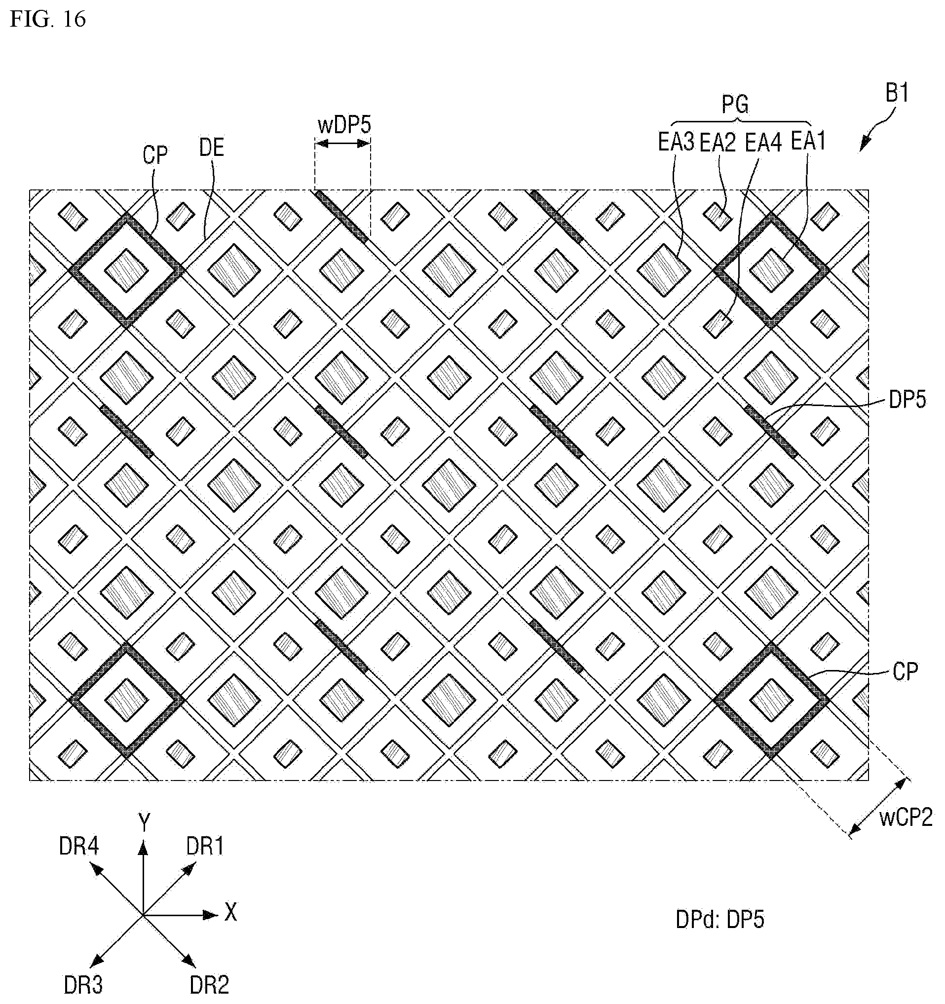 Patent US12105920 Figure 16 – Display device and touch input system including the same