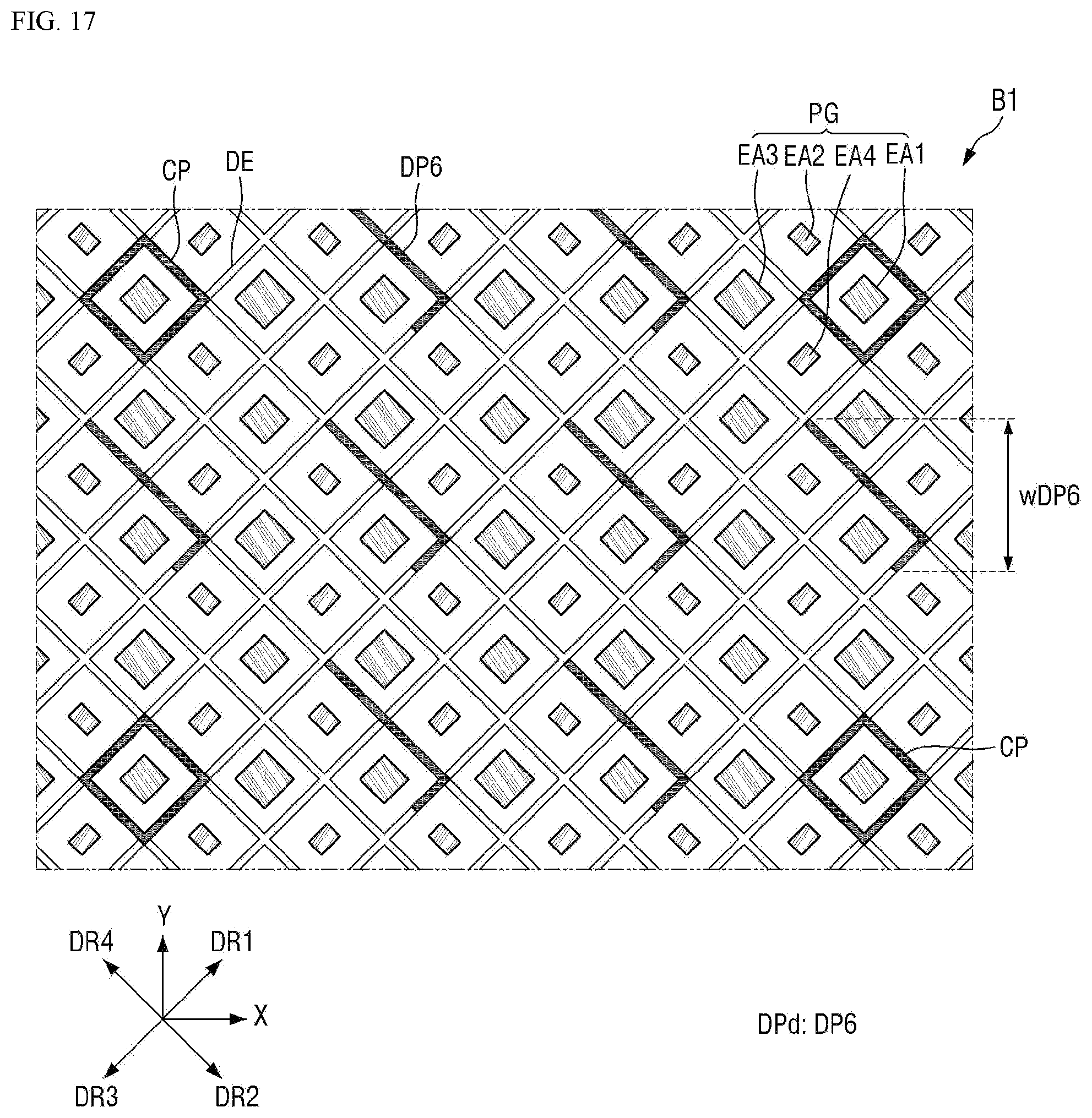 Patent US12105920 Figure 17 – Display device and touch input system including the same