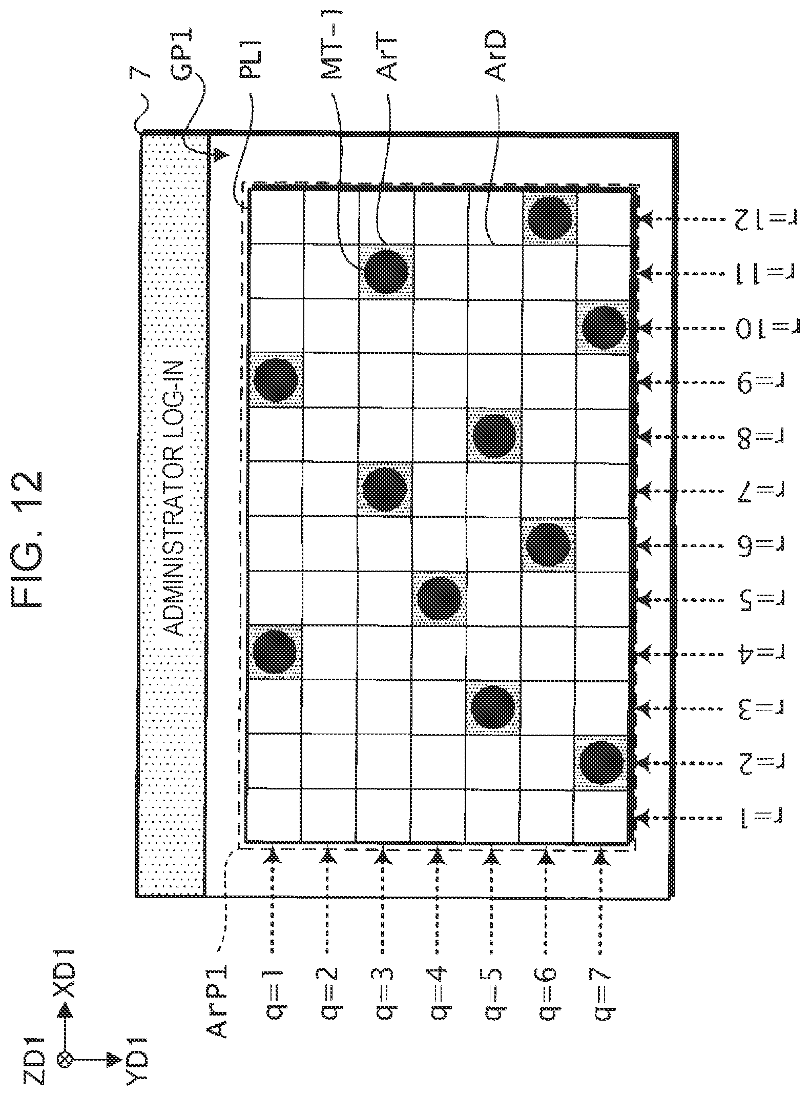 Patent US12105921 Figure 12 – Image forming apparatus, jig used for operating image forming apparatus, and electronic device