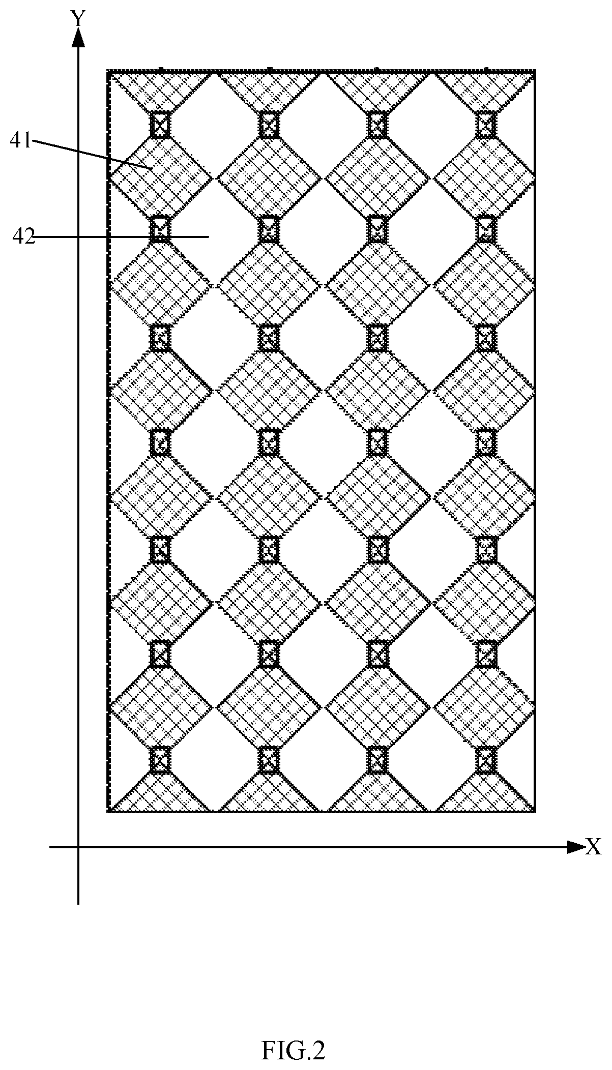 Patent US12105922 Figure 2 – Touch panel, manufacturing method thereof and display panel