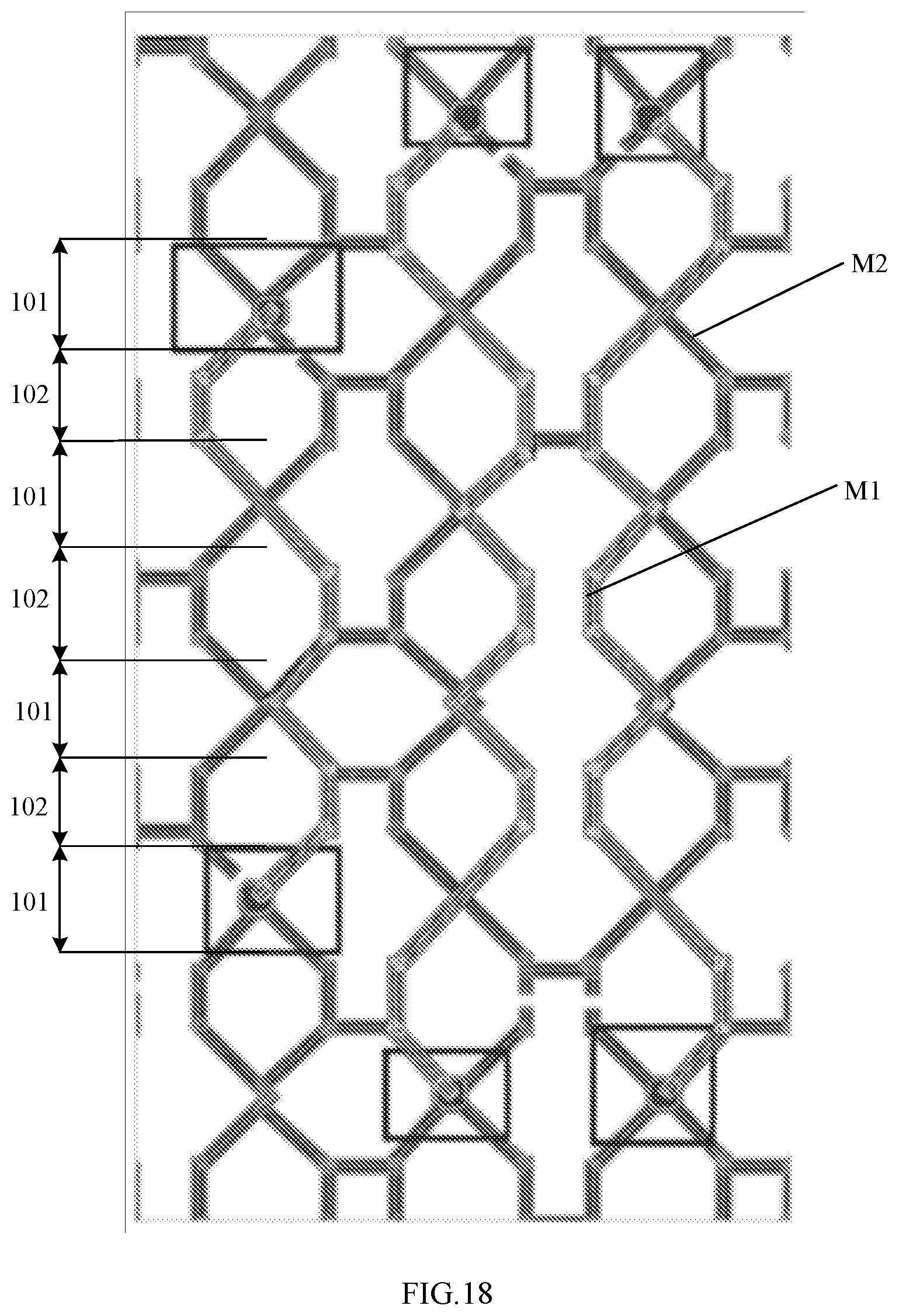 Patent US12105922 Figure 9 – Touch panel, manufacturing method thereof and display panel