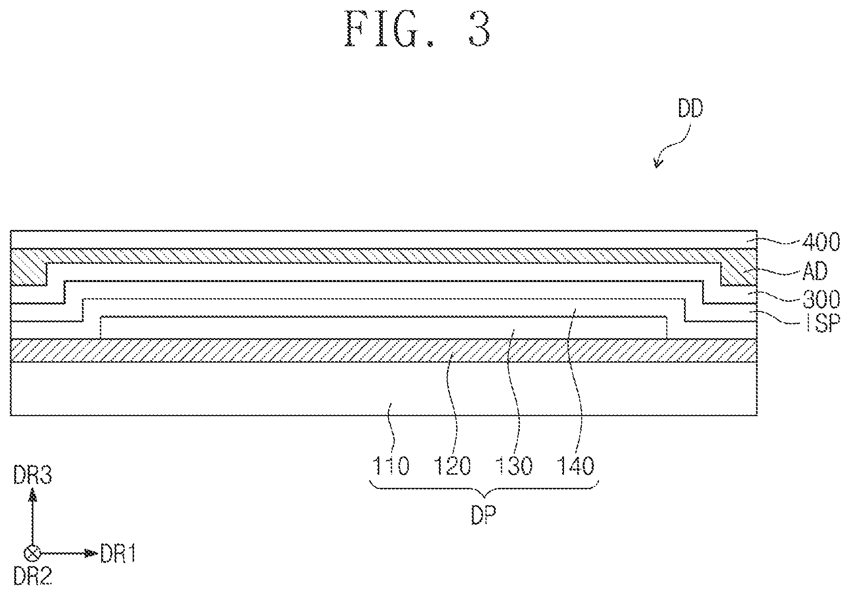 Patent US12105924 Figure 3 – Display device and electronic device including the same