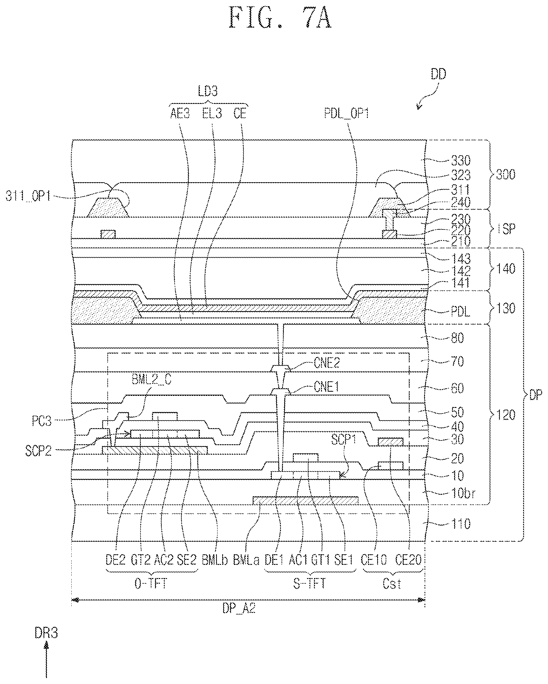 Patent US12105924 Figure 11 – Display device and electronic device including the same
