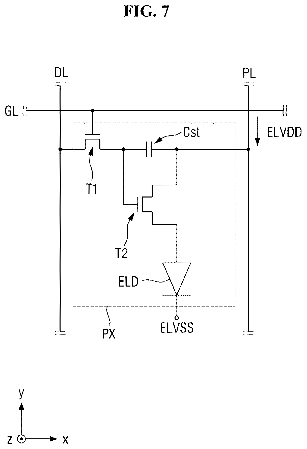 Patent US12105925 Figure 6 – Touch sensor and display device