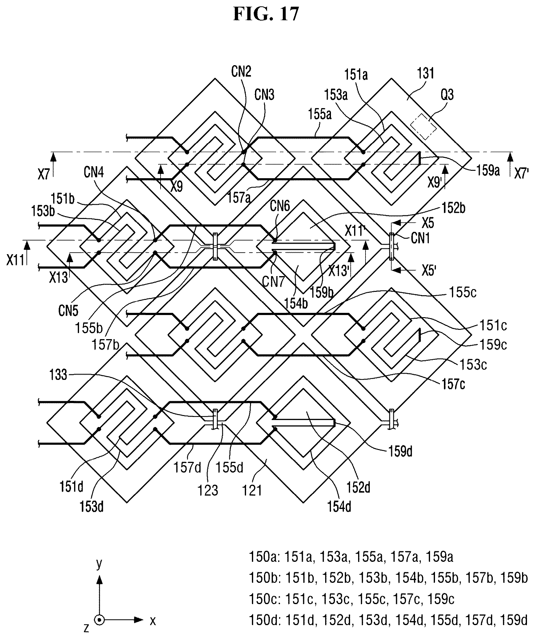 Patent US12105925 Figure 16 – Touch sensor and display device
