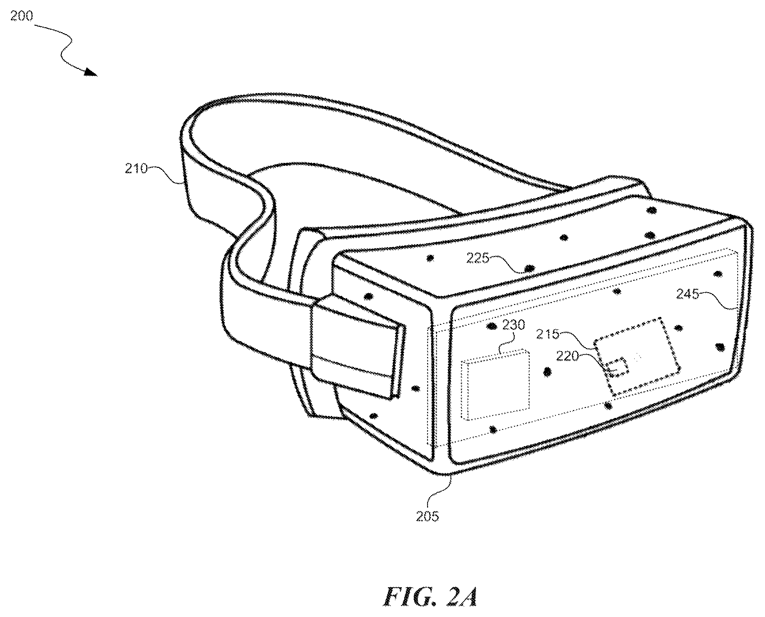 Patent US12105926 Figure 2 – XR manipulation feature with smart watch