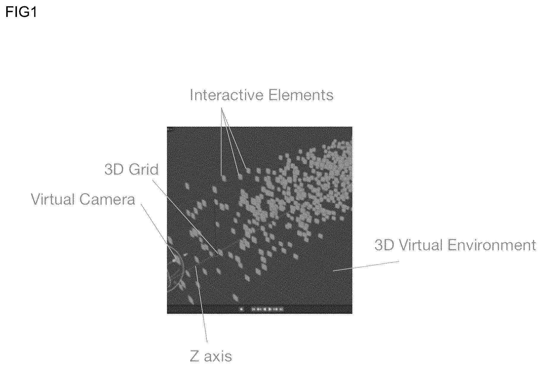 Patent US12105927 Figure 1 – Method and system for displaying and interacting with user generated content in three-dimensions
