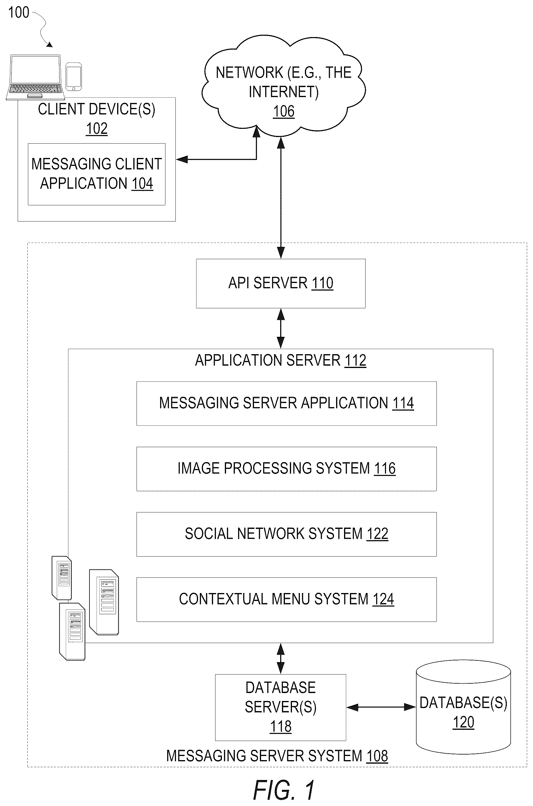 Patent US12105932 Figure 1 – Context based interface options