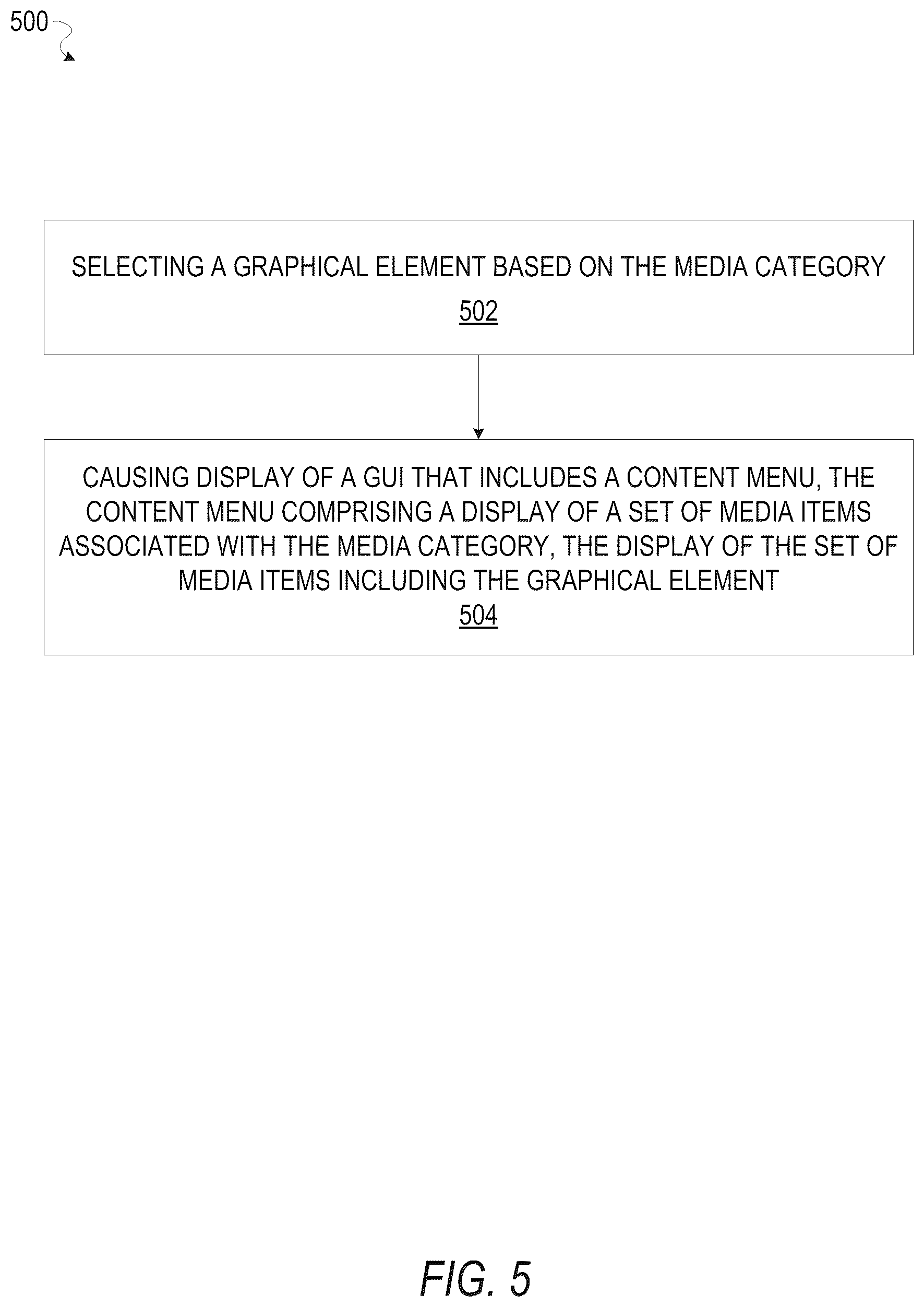 Patent US12105932 Figure 5 – Context based interface options