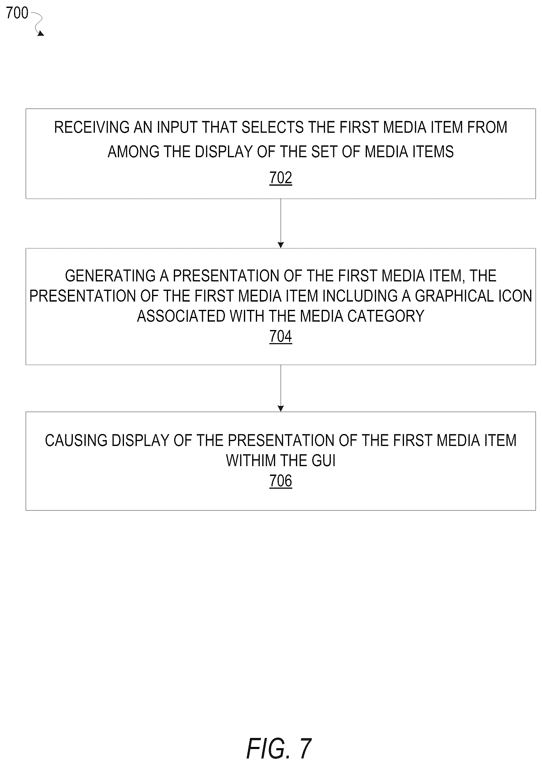 Patent US12105932 Figure 7 – Context based interface options