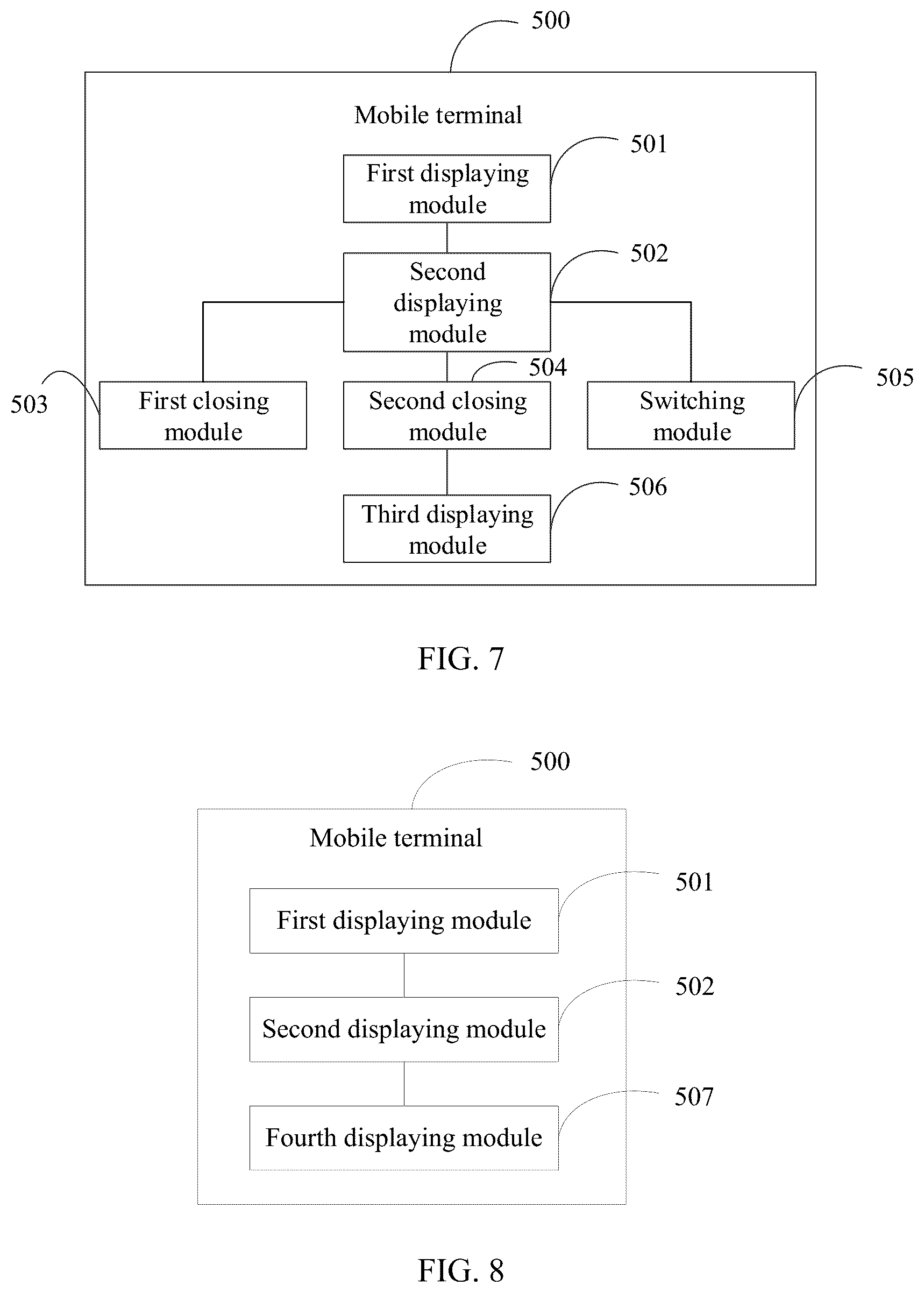 Patent US12105935 Figure 7 – Method for displaying background application and mobile terminal