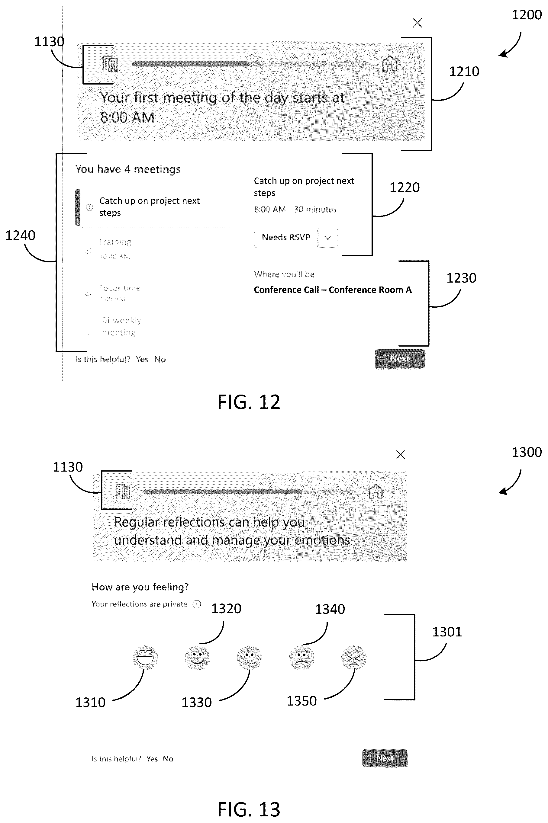 Patent US12105936 Figure 10 – Virtual commute