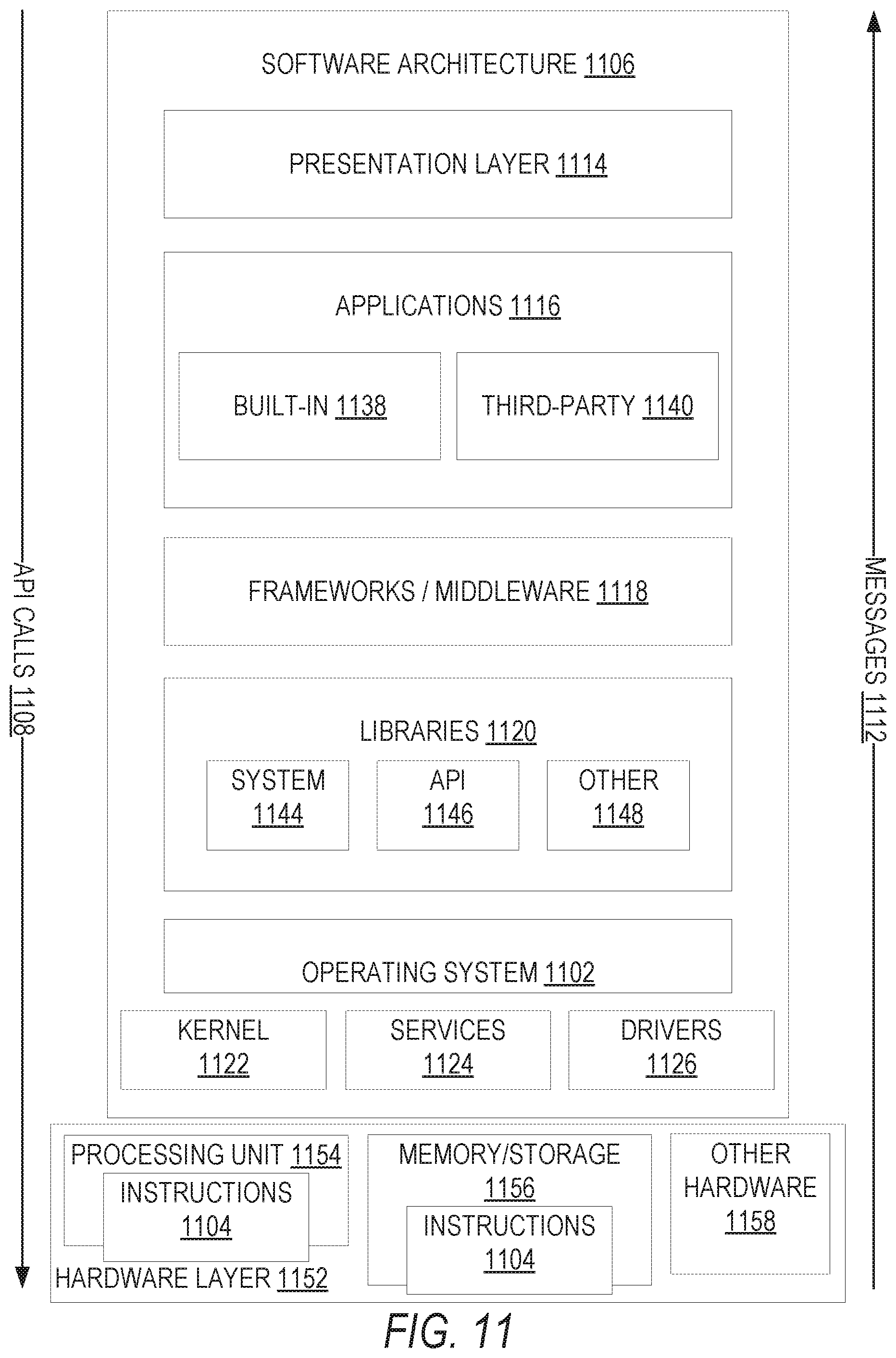 Patent US12105938 Figure 11 – Collaborative achievement interface