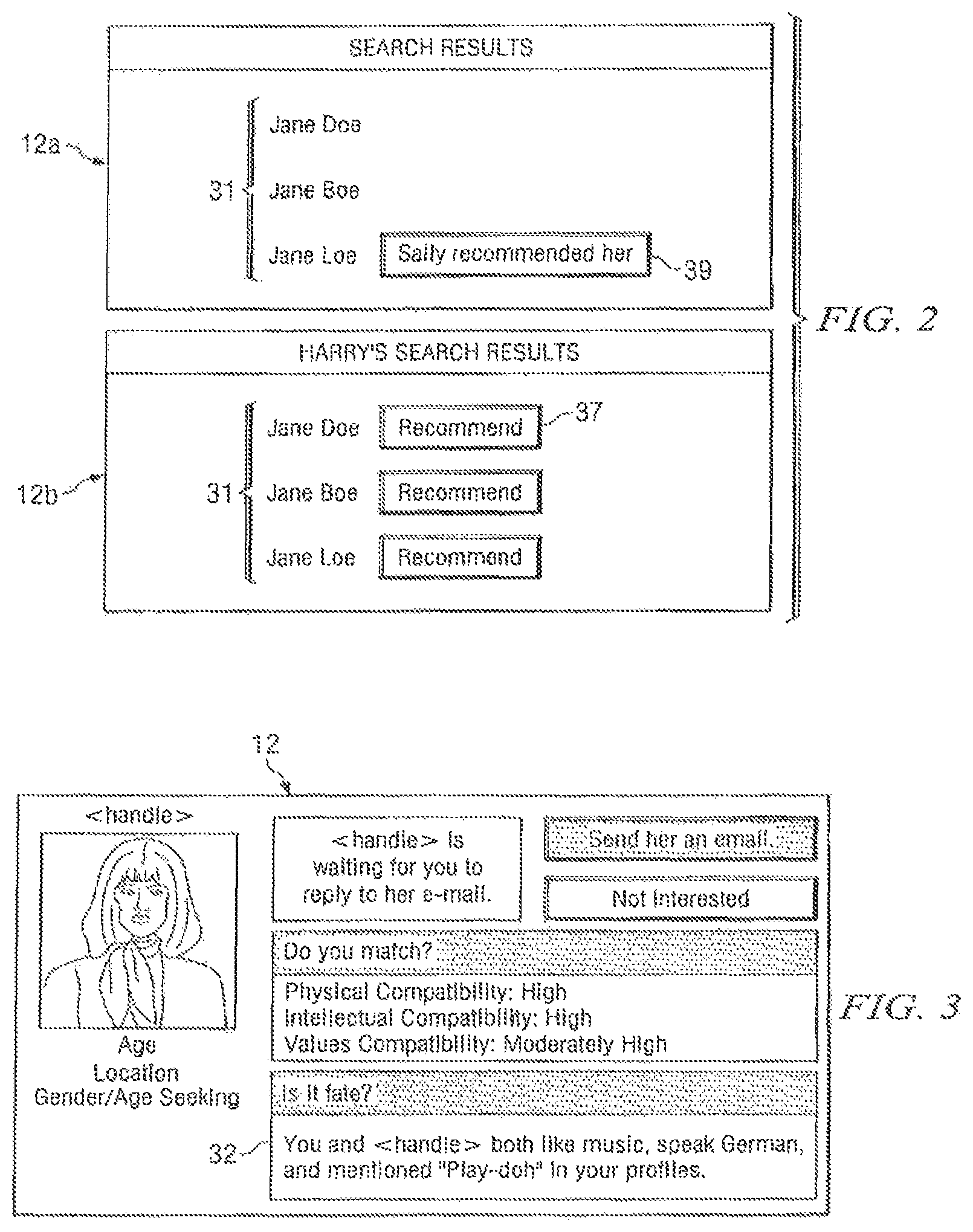 Patent US12105941 Figure 3 – Matching process system and method
