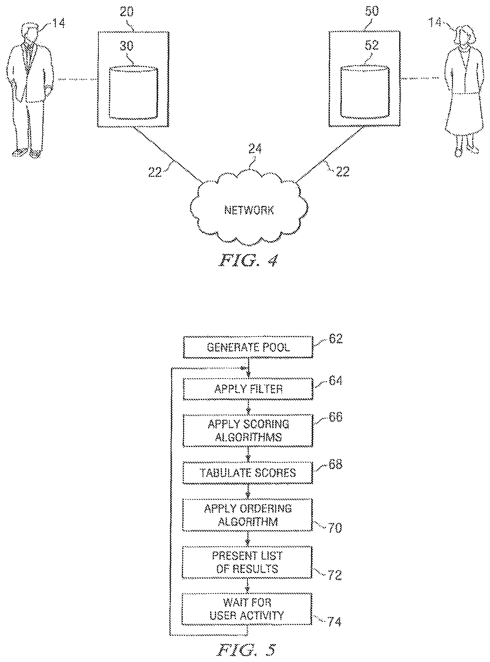 Patent US12105941 Figure 4 – Matching process system and method