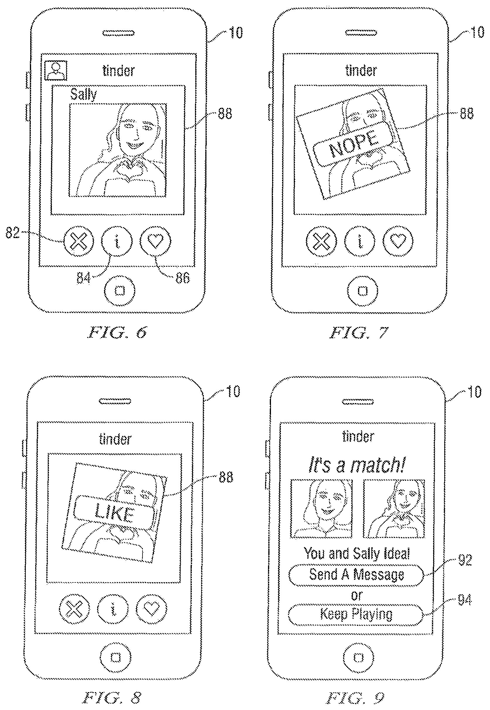 Patent US12105941 Figure 5 – Matching process system and method