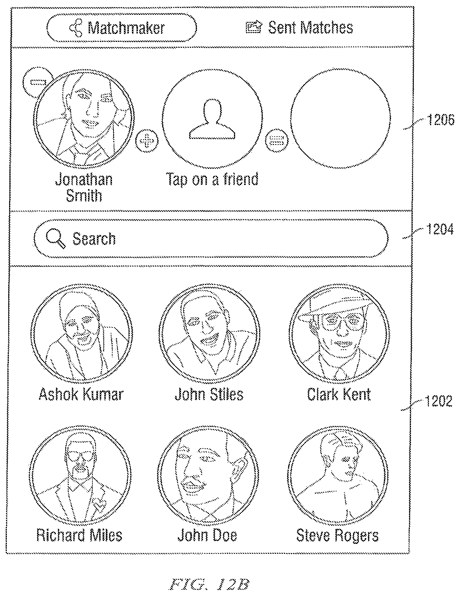 Patent US12105941 Figure 9 – Matching process system and method