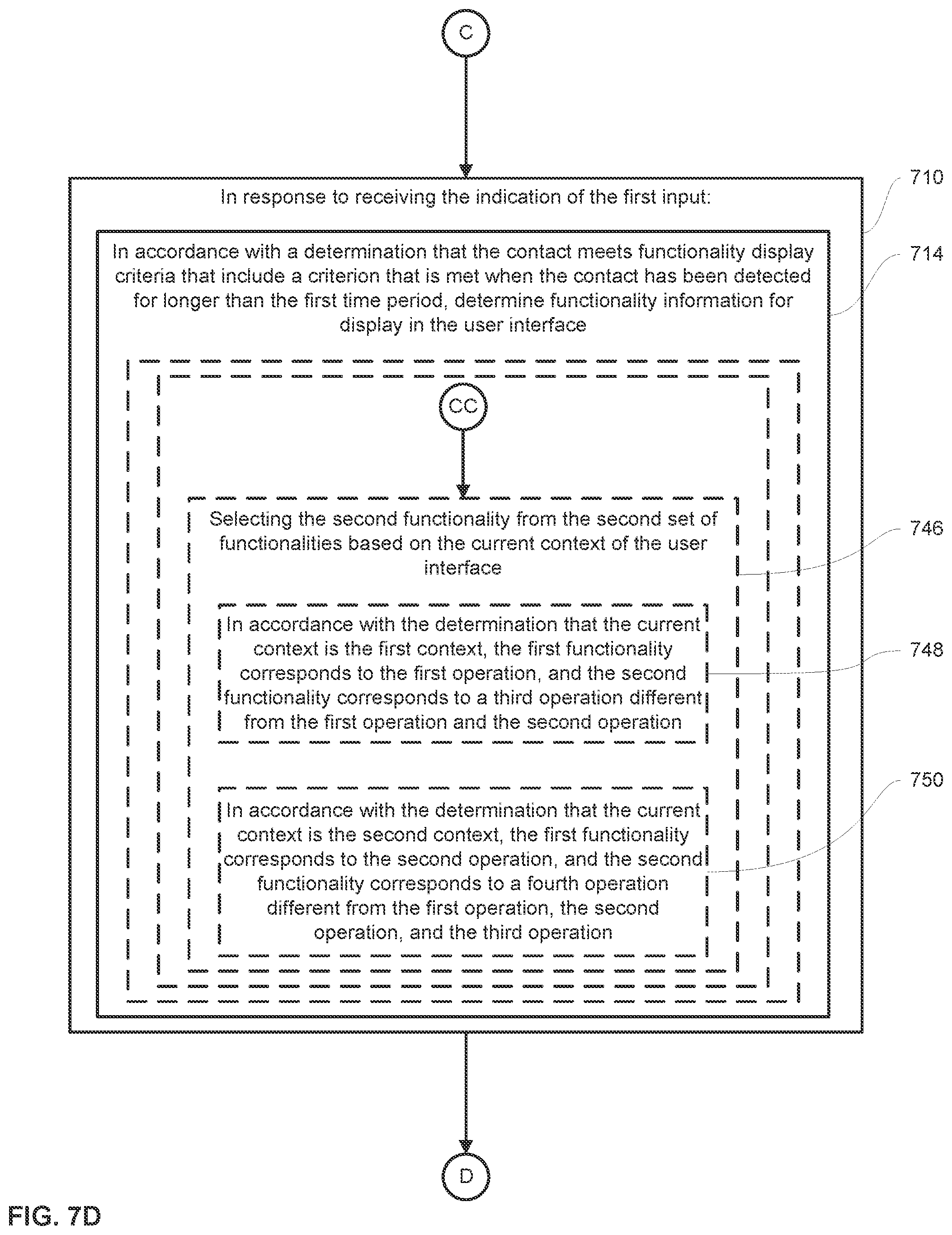 Patent US12105942 Figure 17 – Input device and user interface interactions