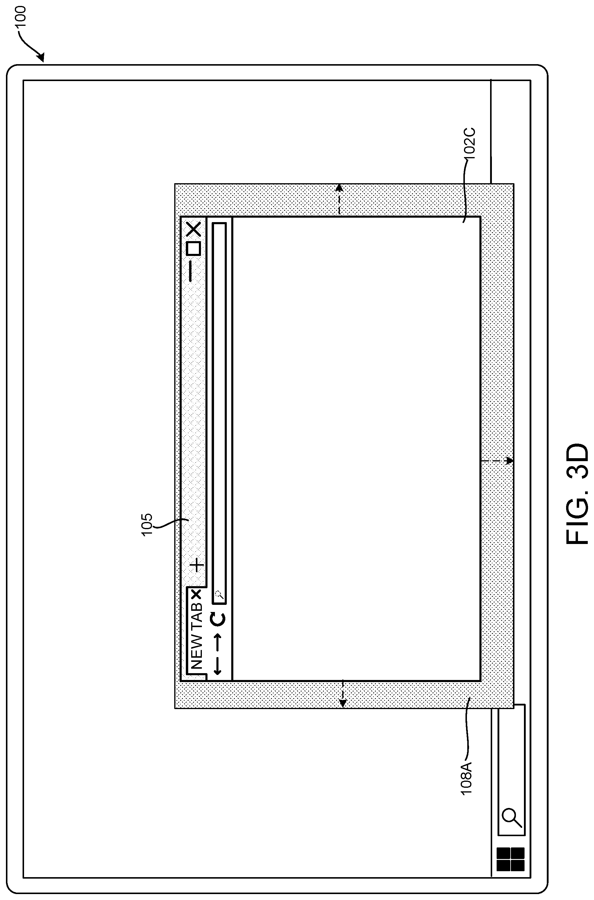 Patent US12105944 Figure 9 – Providing visual feedback during touch-based operations on user interface elements