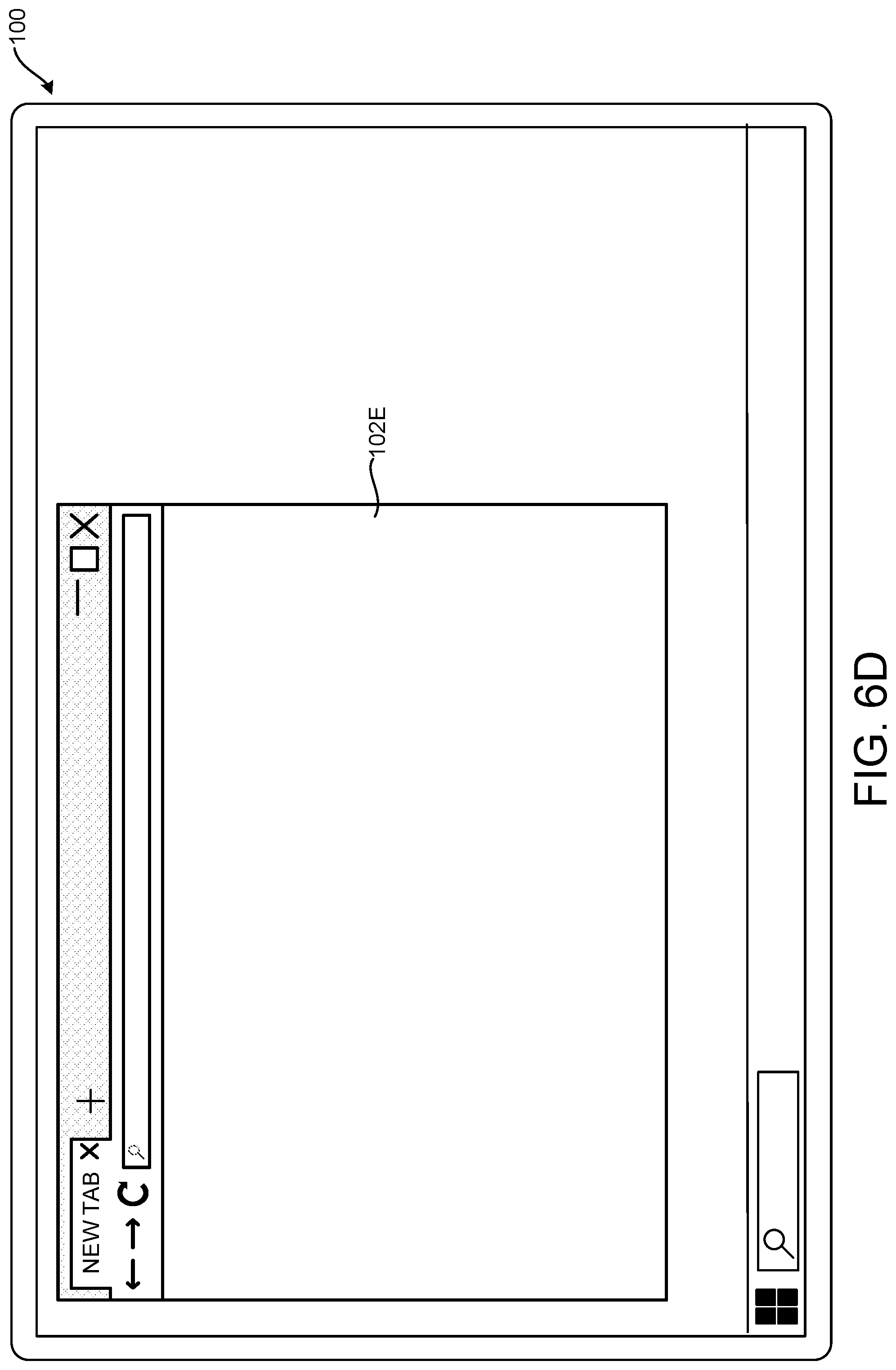 Patent US12105944 Figure 19 – Providing visual feedback during touch-based operations on user interface elements