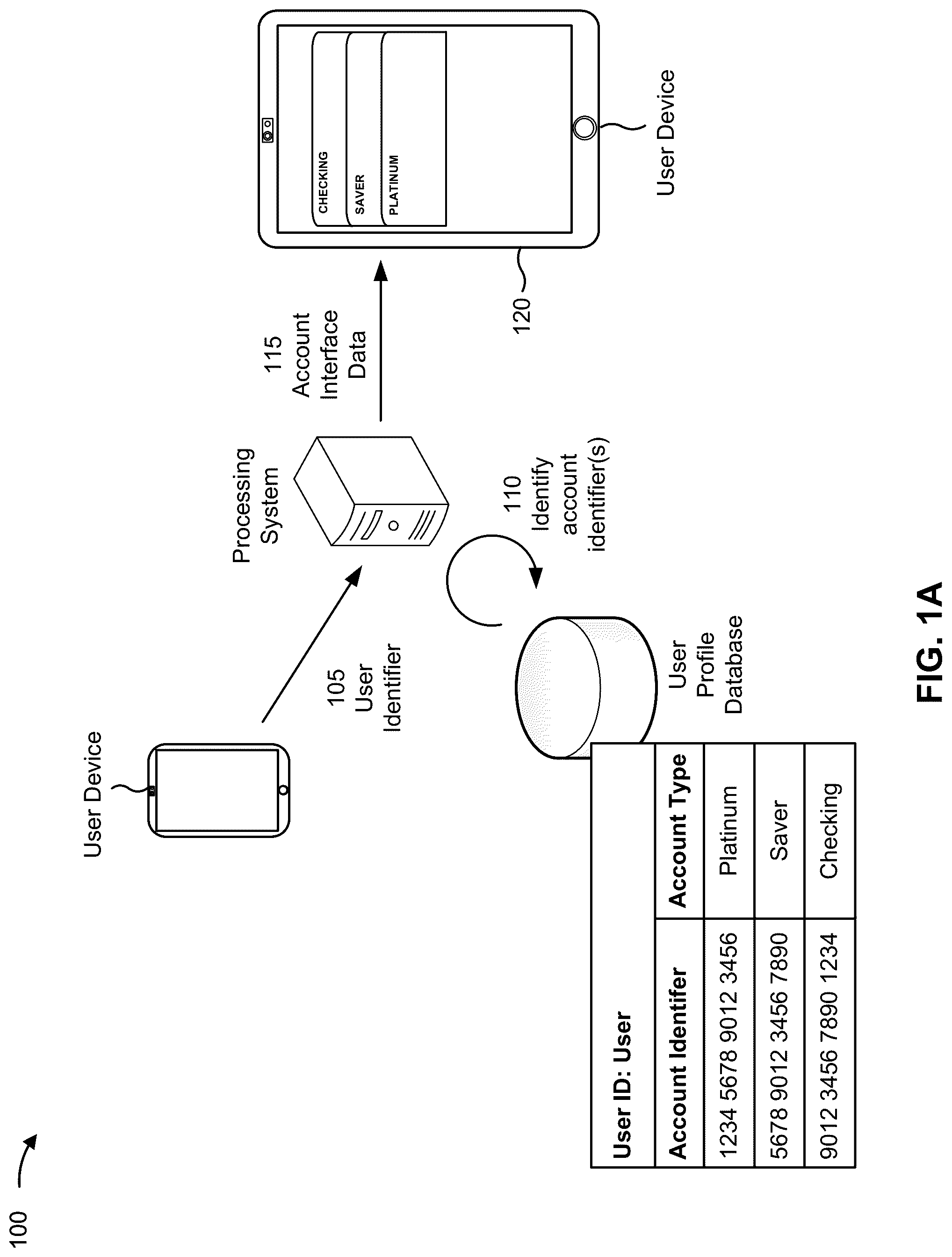 Patent US12105946 — Presentation and control of user interaction with a slider-based user interface element — Figure 1