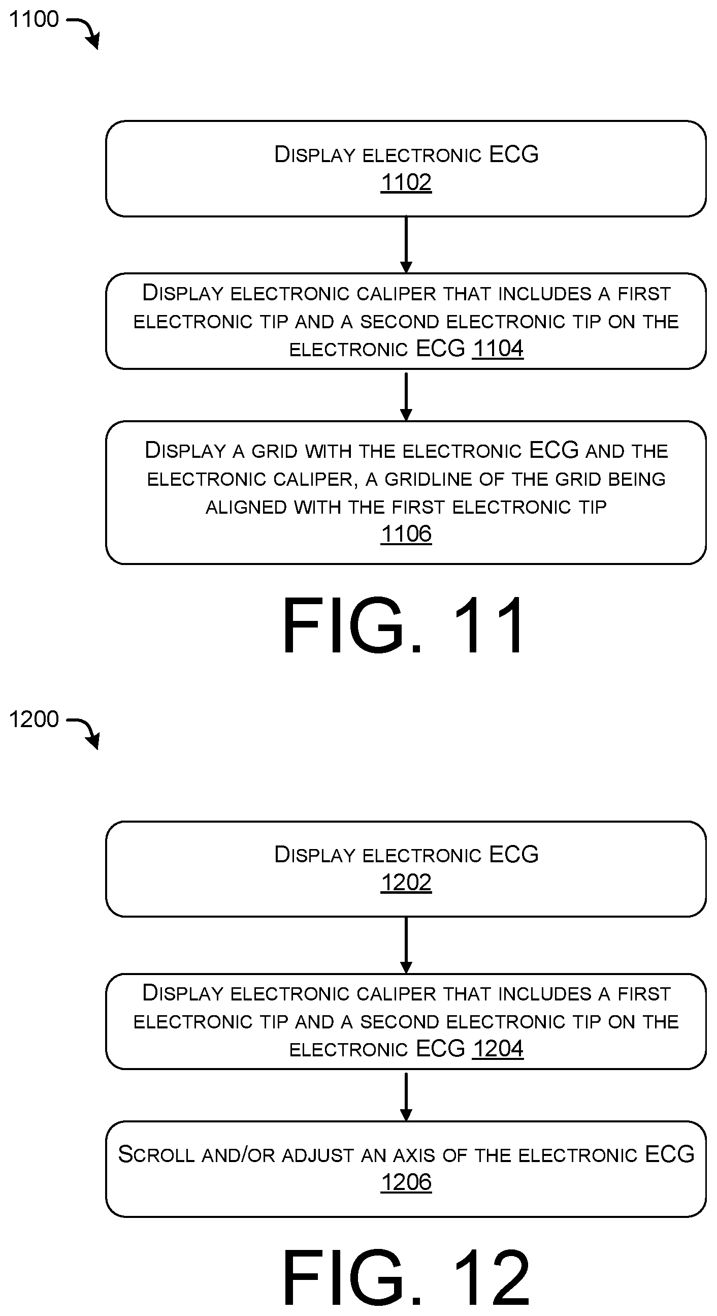 Patent US12105947 Figure 15 – Electronic electrocardiogram calipers