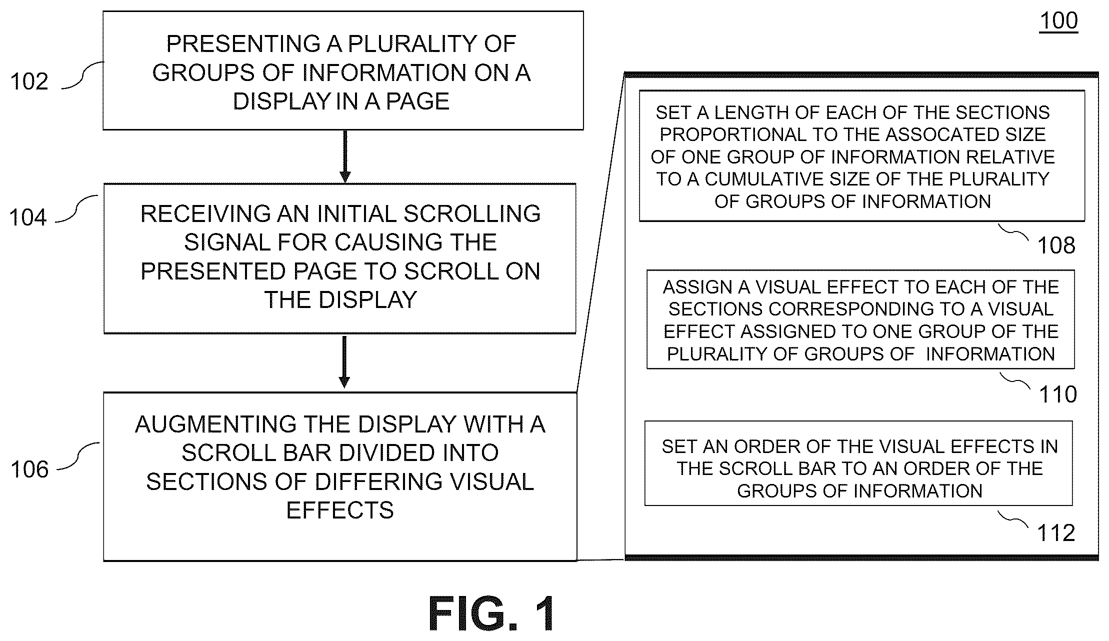 Patent US12105948 Figure 1 – Digital processing systems and methods for display navigation mini maps