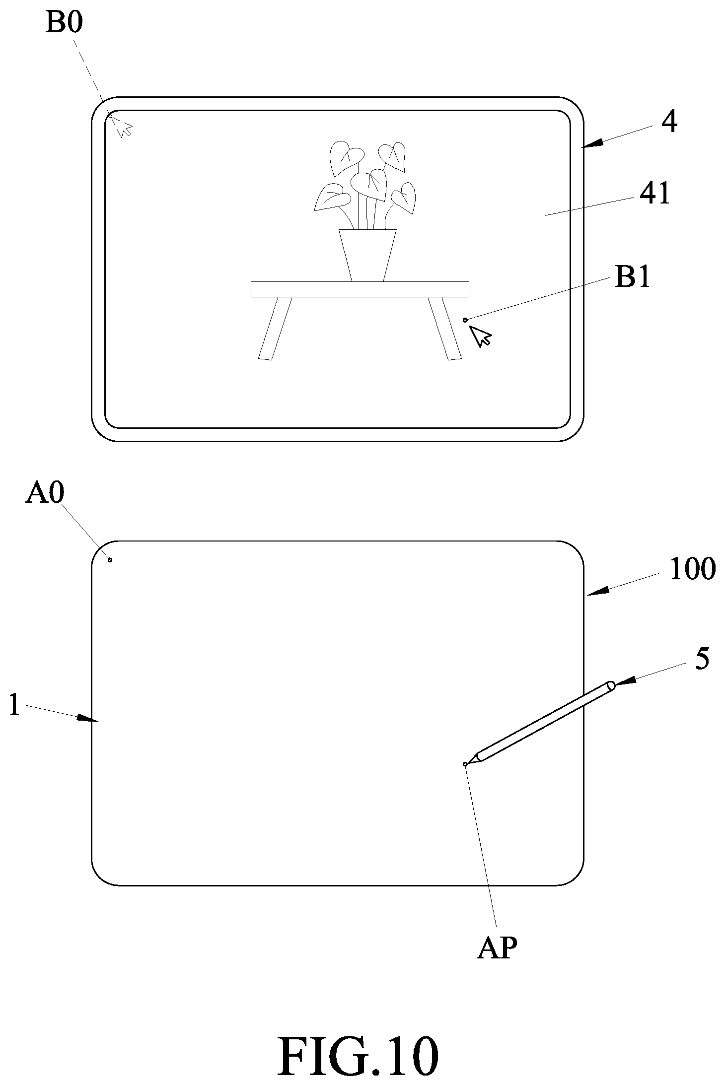 Patent US12105949 Figure 10 – Touchpad device and operation method of the same