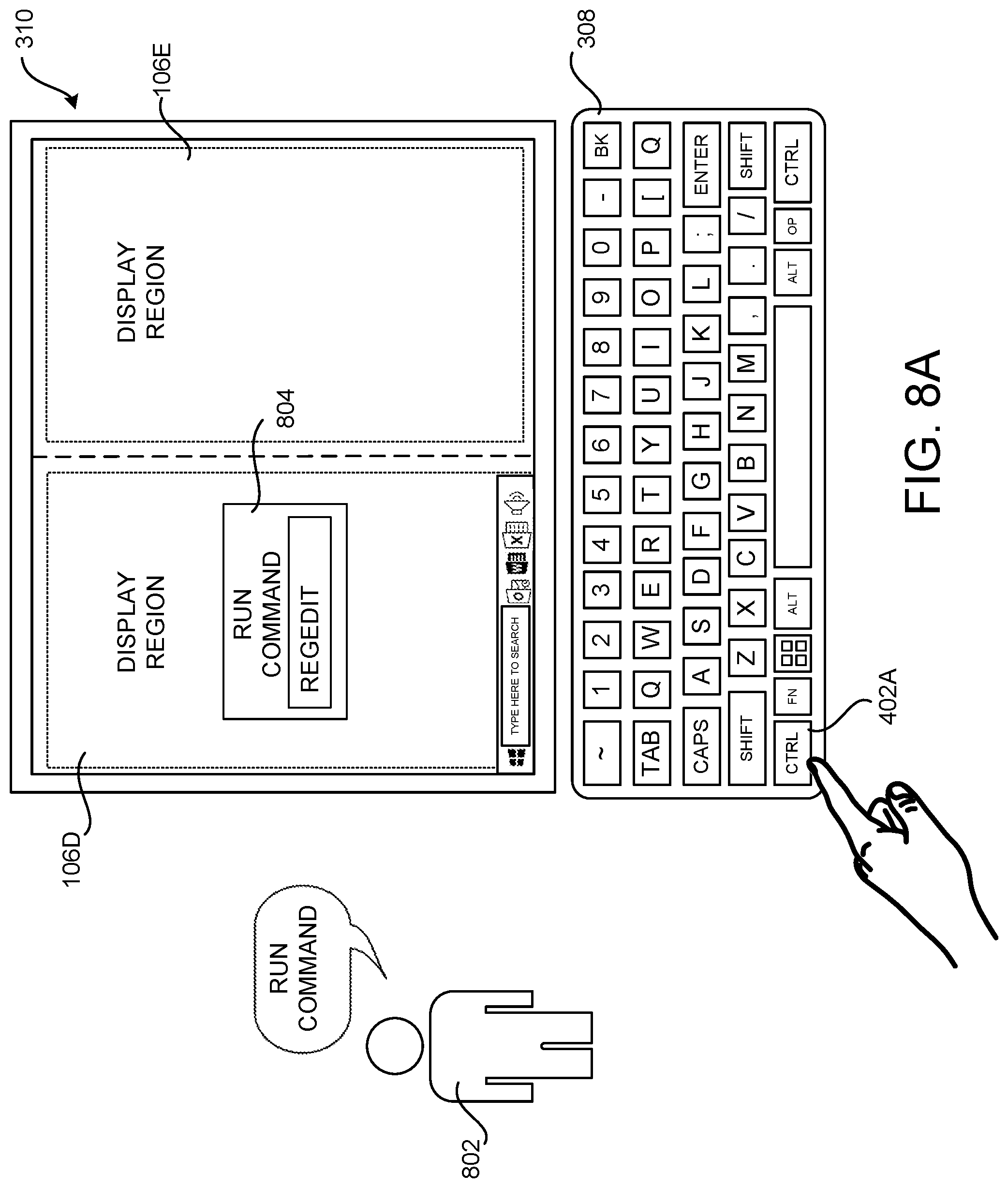 Patent US12105950 Figure 11 – Extensions to global keyboard shortcuts for computing devices having multiple display regions