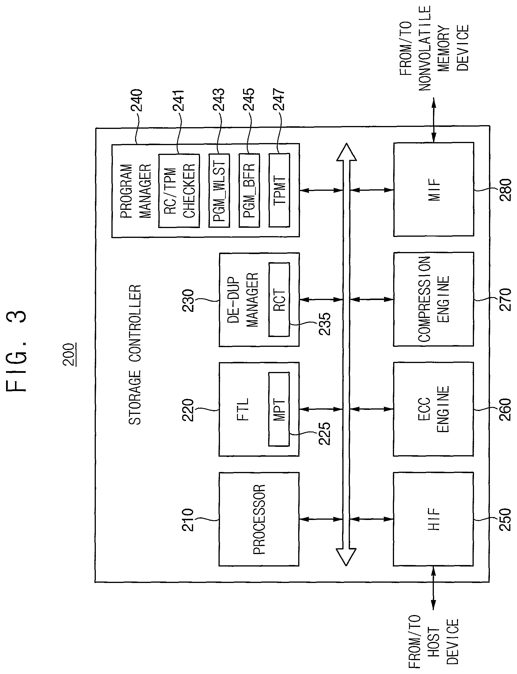 Patent US12105962 Figure 3 – Storage device and method for using reference count to program nonvolatile memory