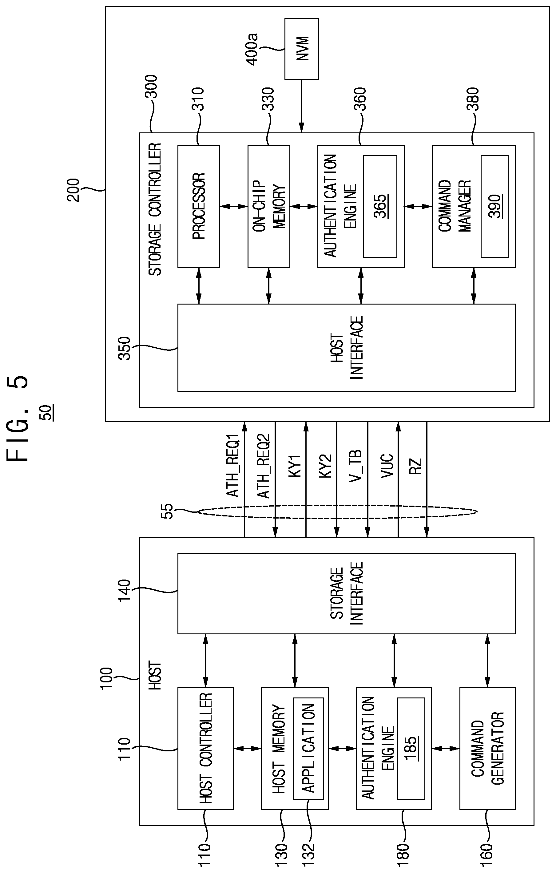 Patent US12105965 Figure 5 – Storage device and storage system including the same