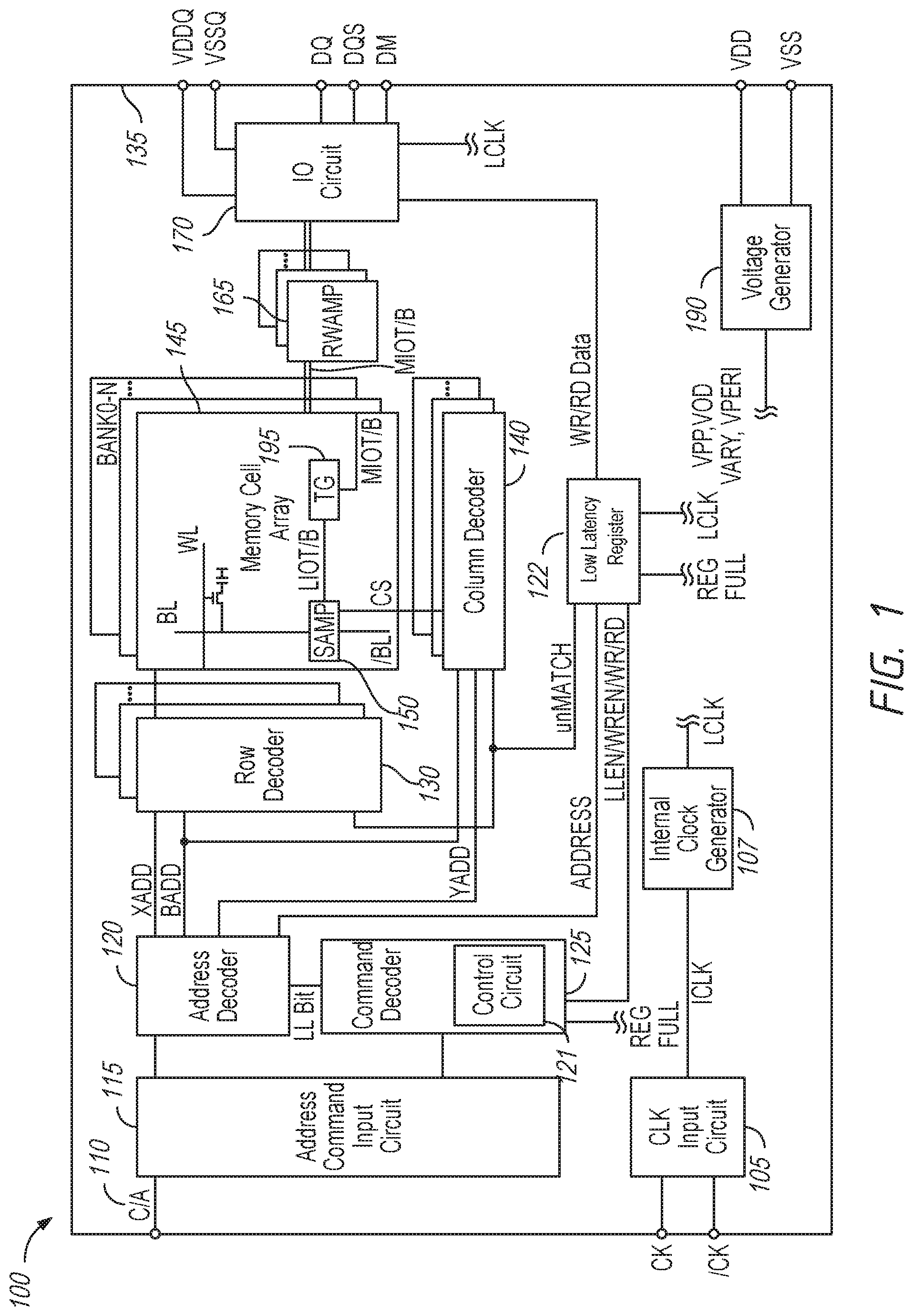 Patent US12105984 Figure 1 – Bubble break register in semiconductor device