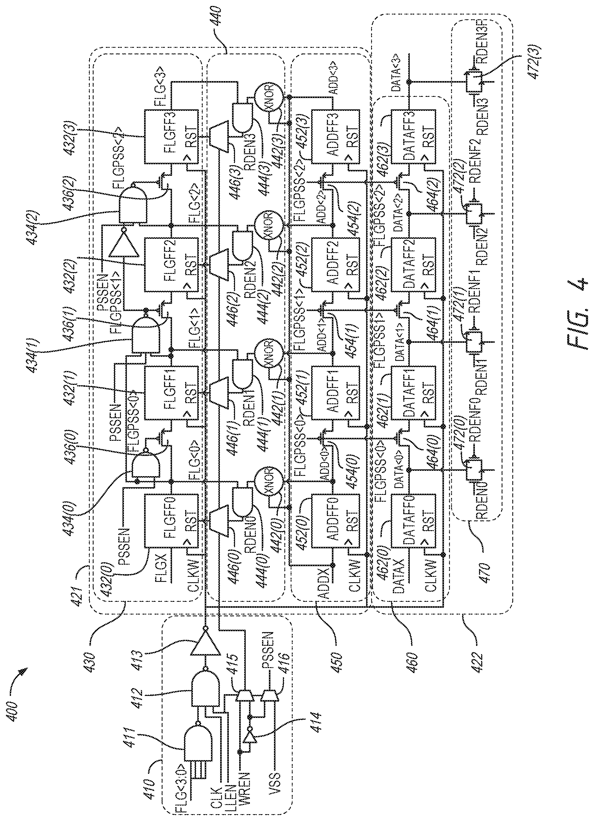 Patent US12105984 Figure 4 – Bubble break register in semiconductor device