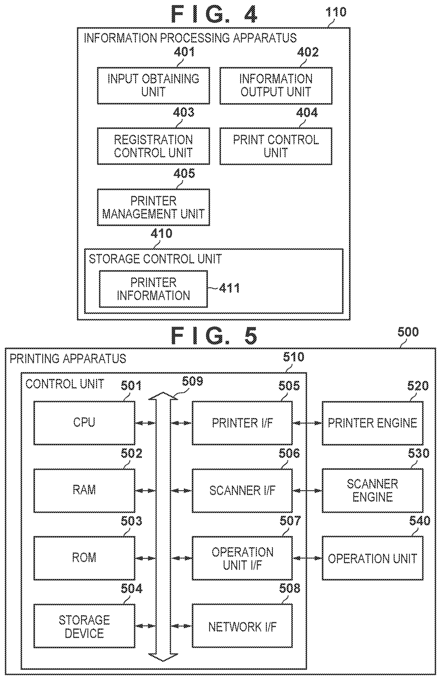Patent US12105994 Figure 3 – Printing apparatus, control method, and program displaying 2D code with identification information allocated by print service only if printer registered to print service