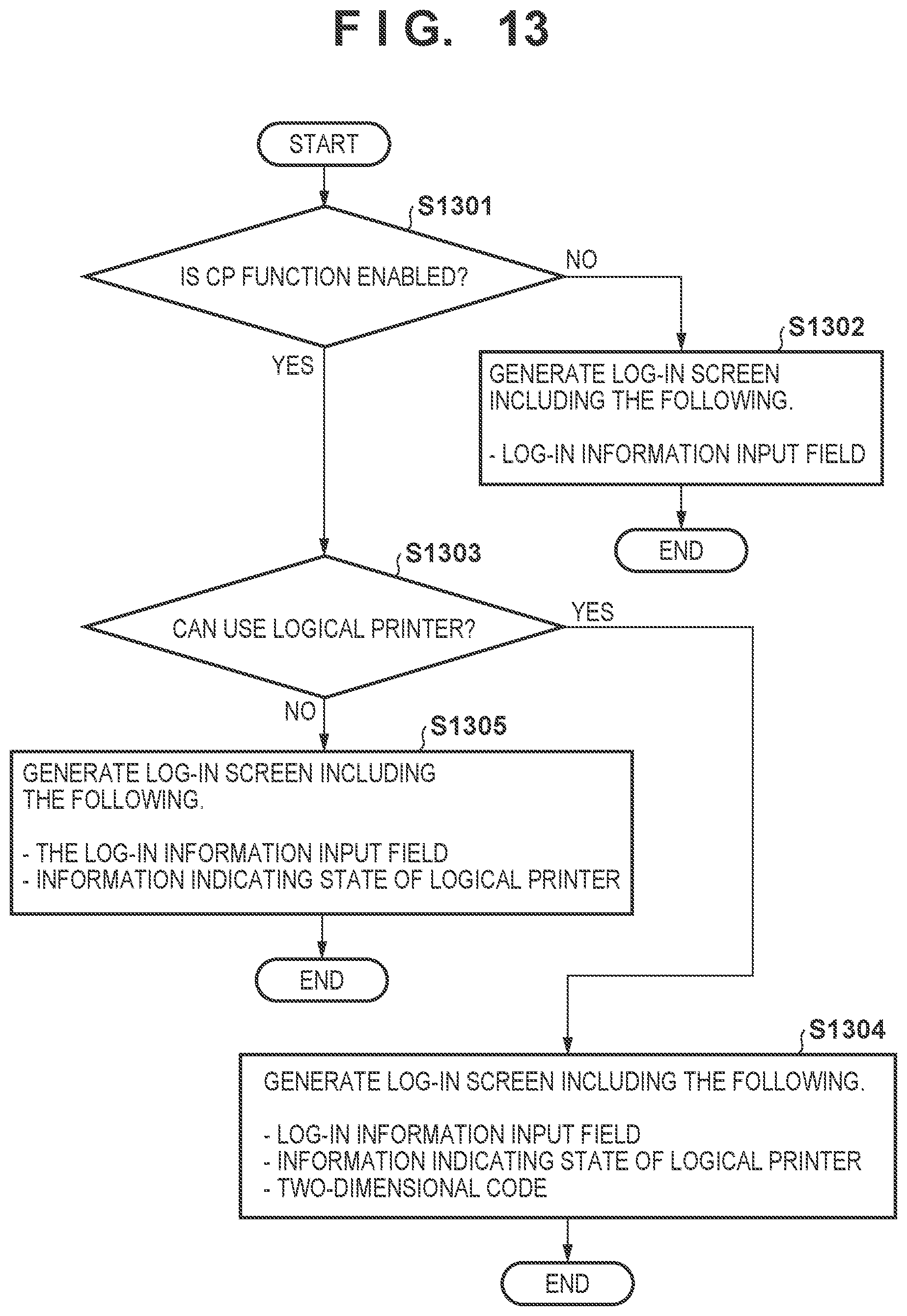 Patent US12105994 Figure 10 – Printing apparatus, control method, and program displaying 2D code with identification information allocated by print service only if printer registered to print service