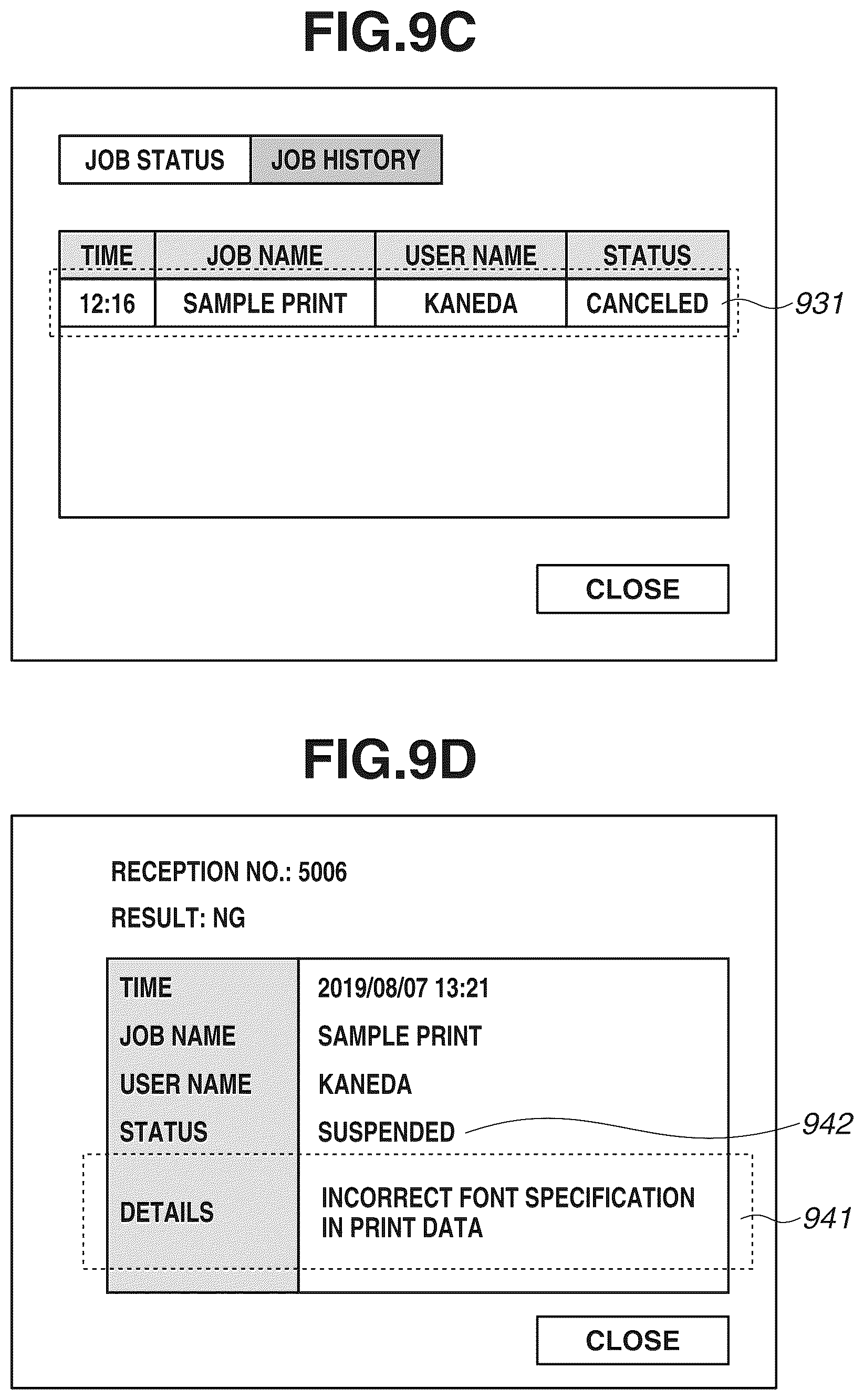 Patent US12105995 Figure 15 – Printing apparatus and method for controlling the same for notifying of occurrence of an error