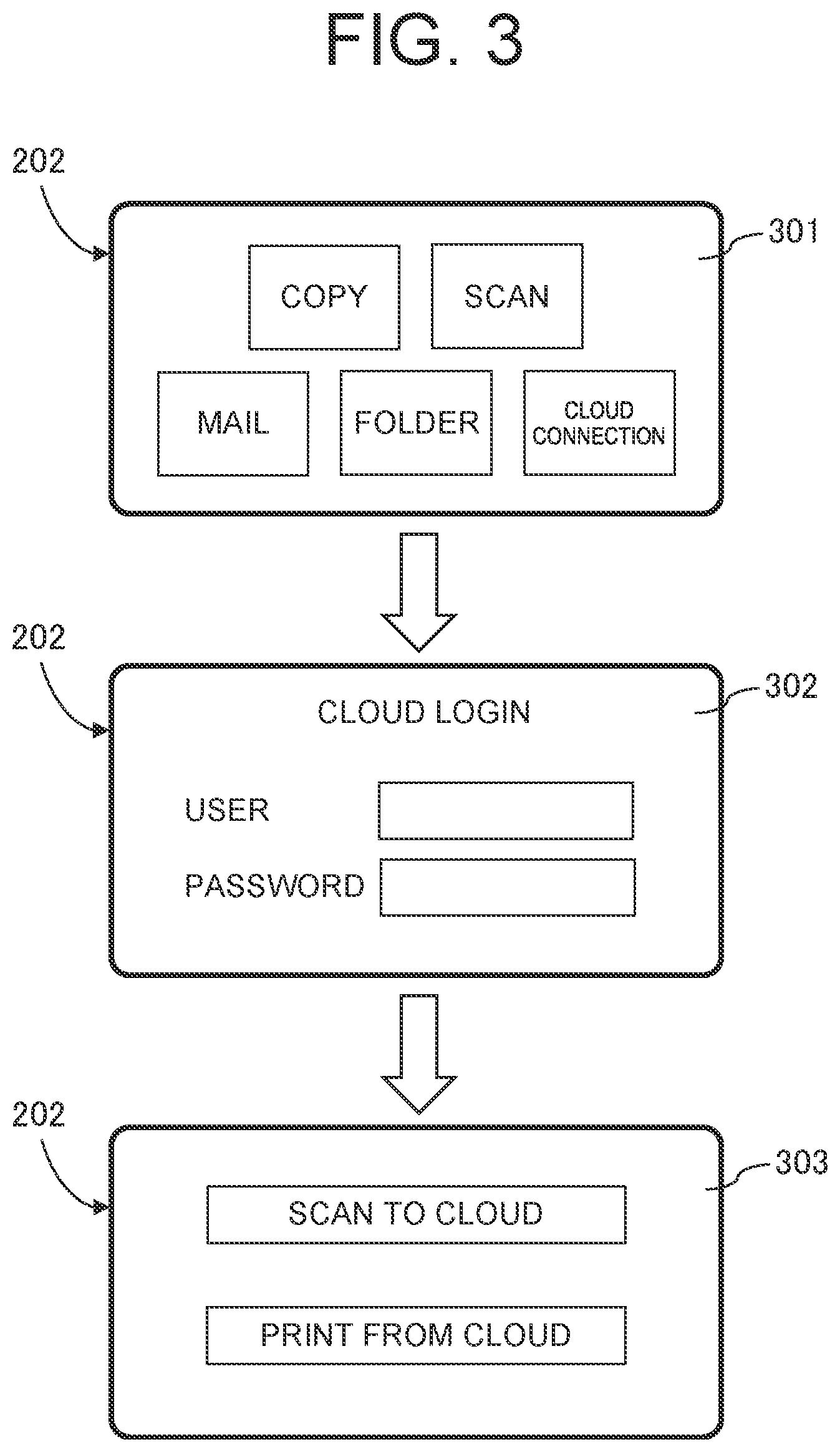 Patent US12105996 Figure 3 – Method for confirming connection to cloud service