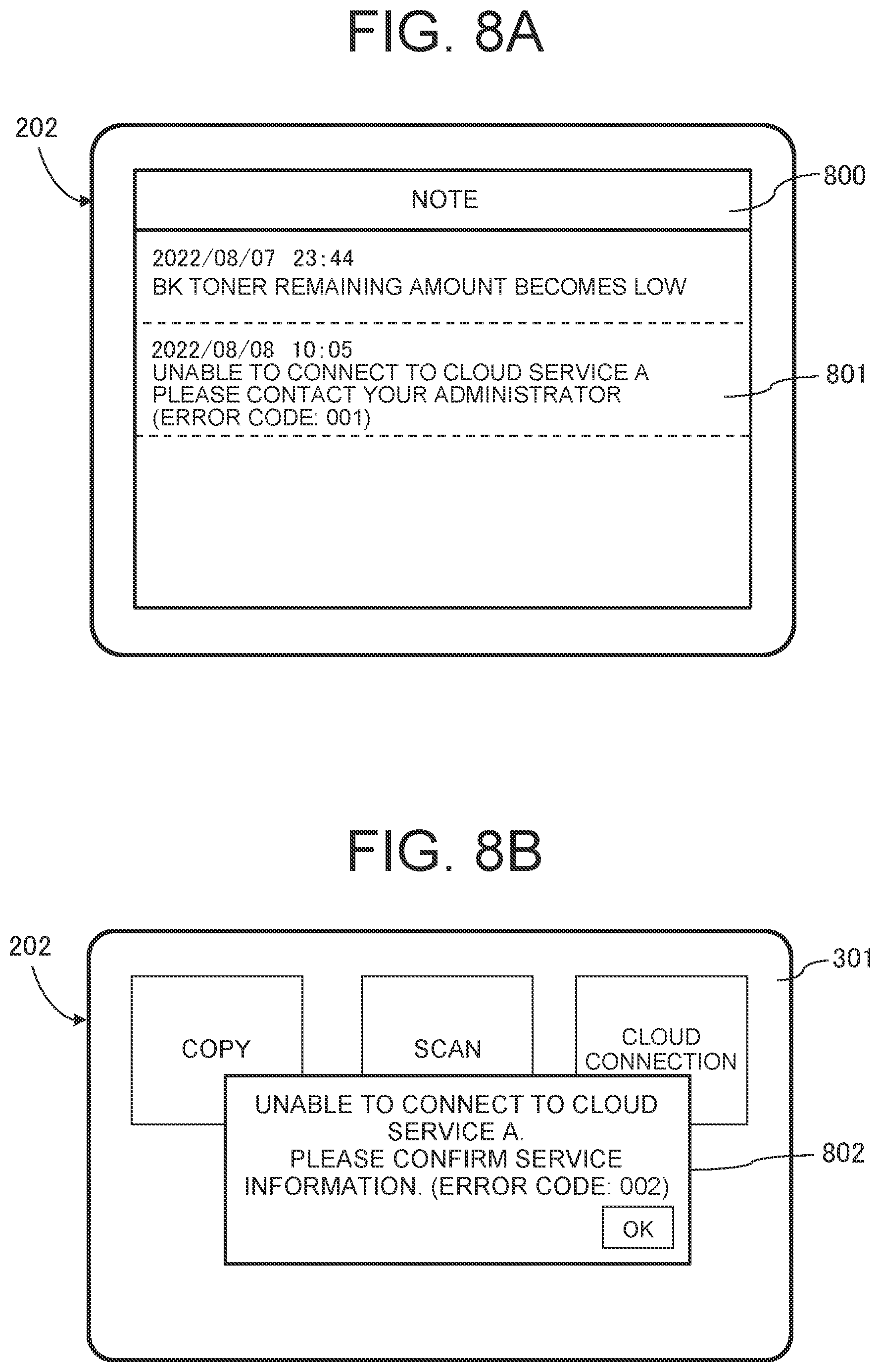 Patent US12105996 Figure 8 – Method for confirming connection to cloud service