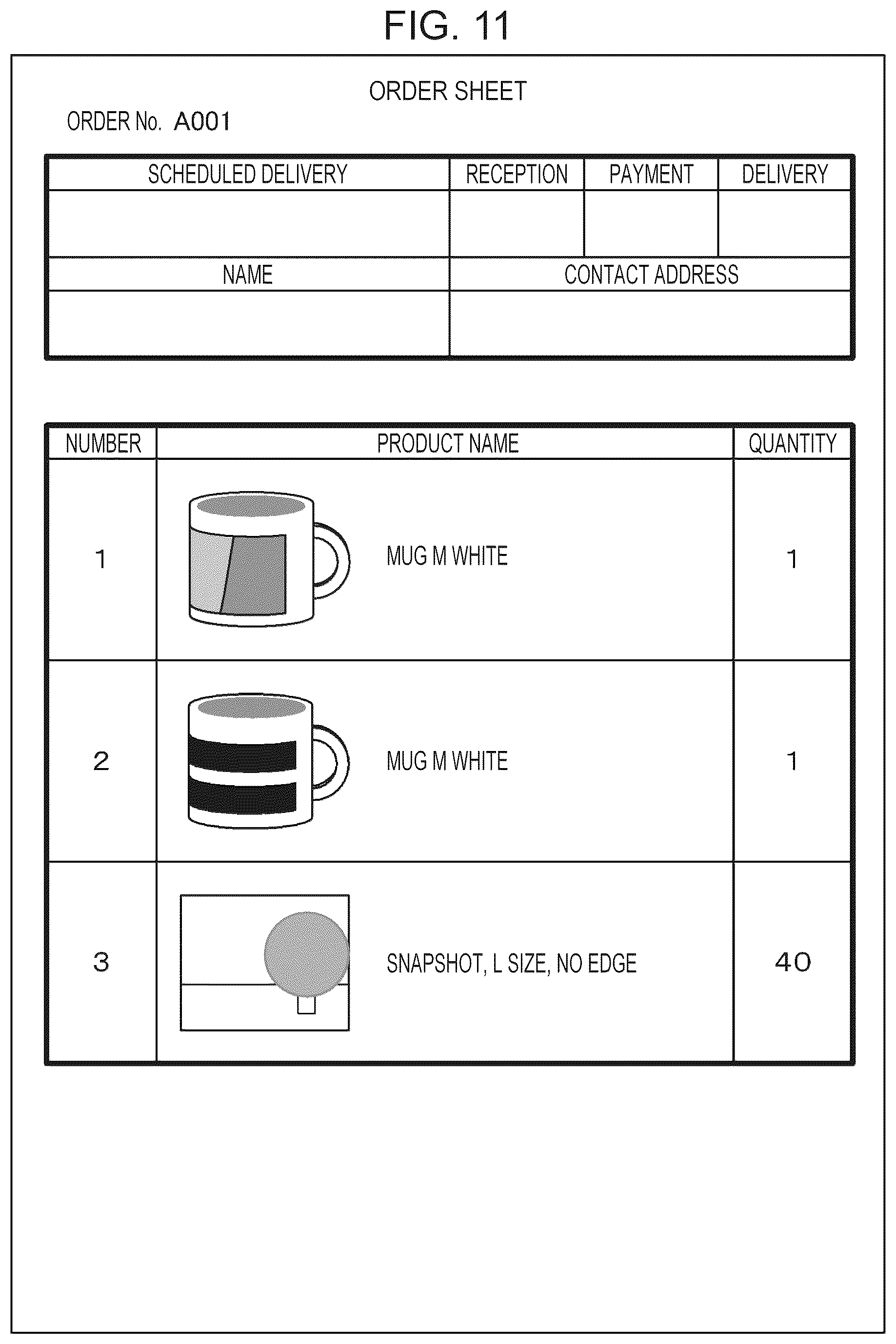 Patent US12106000 Figure 11 – Printed material production system, printing method, and non-transitory computer-readable storage medium storing printed material production program