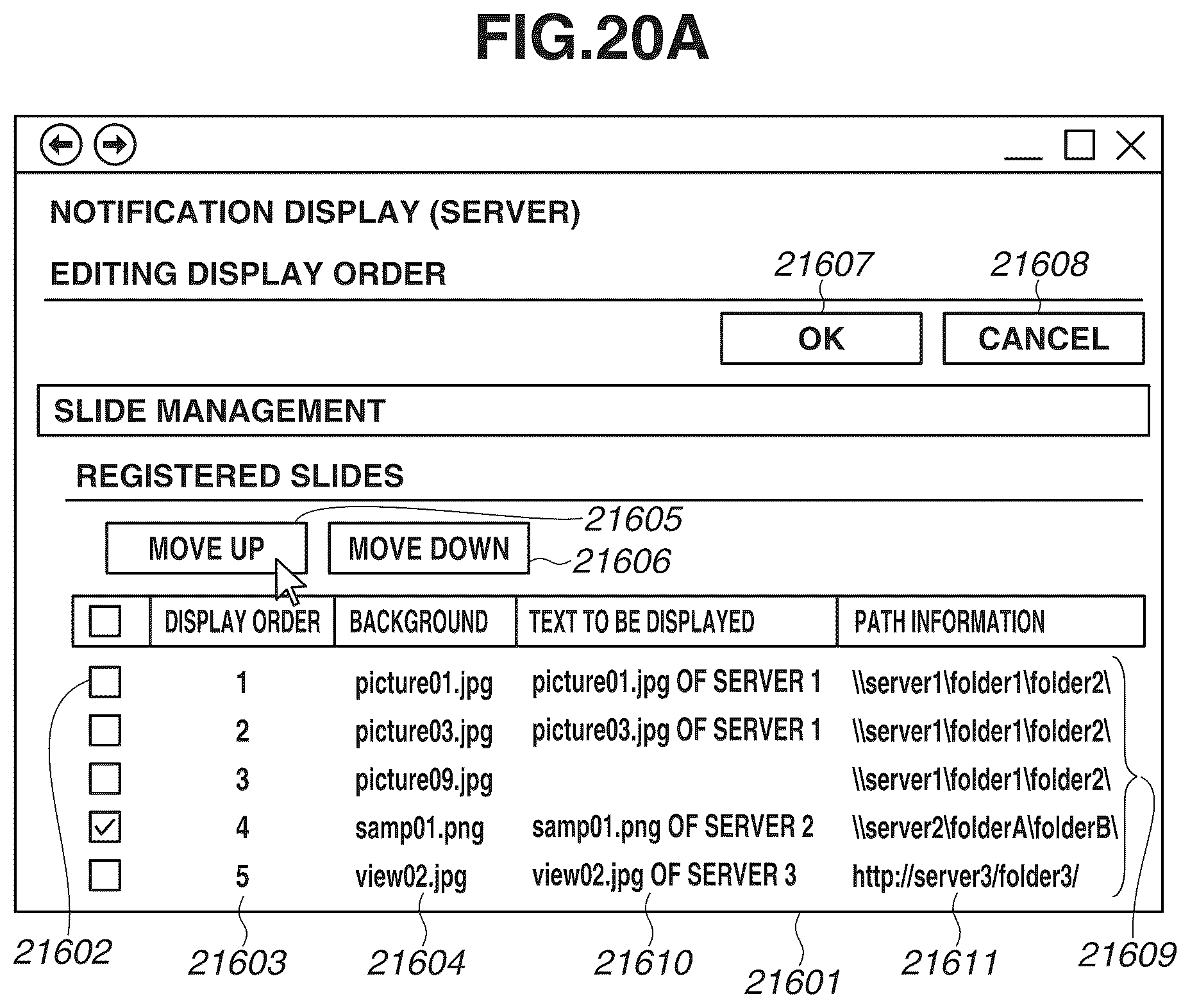 Patent US12106002 Figure 20 – Display apparatus capable of displaying slide show, method for controlling the same, and storage medium