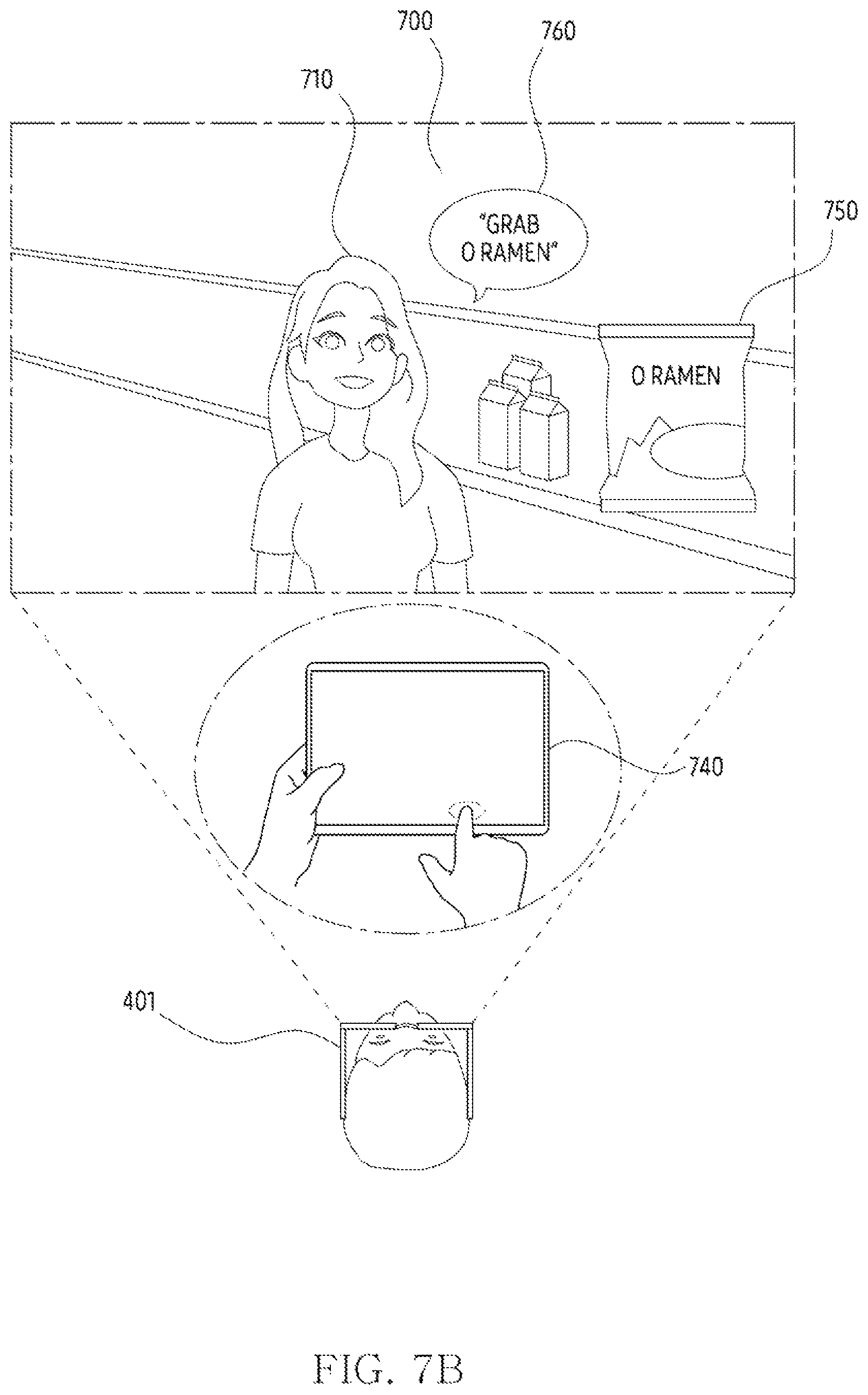 Patent US12106003 Figure 10 – Wearable device displaying visual object using sensor in external electronic device and method thereof