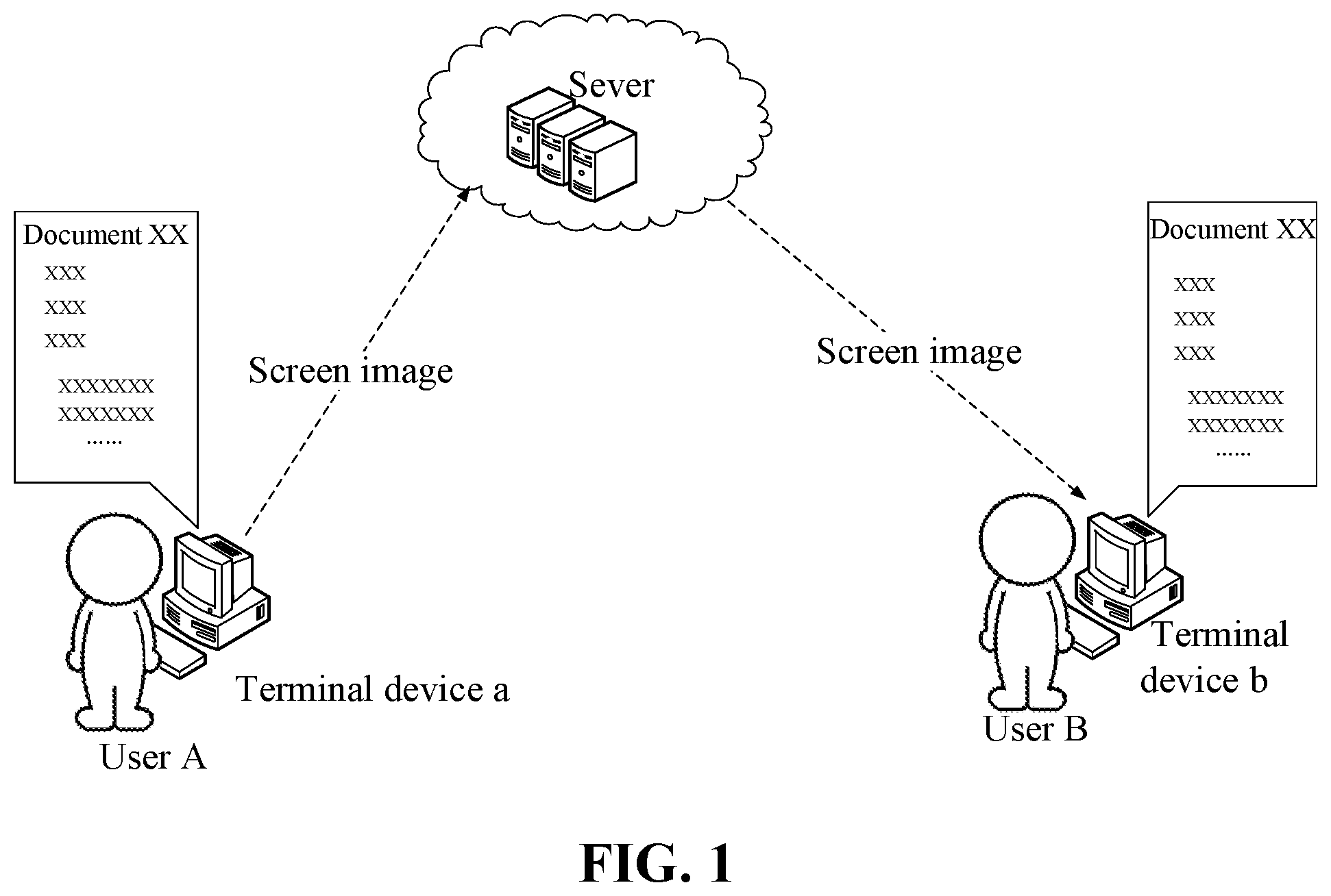 Patent US12106008 Figure 1 – Screen sharing display method and apparatus, device, and storage medium