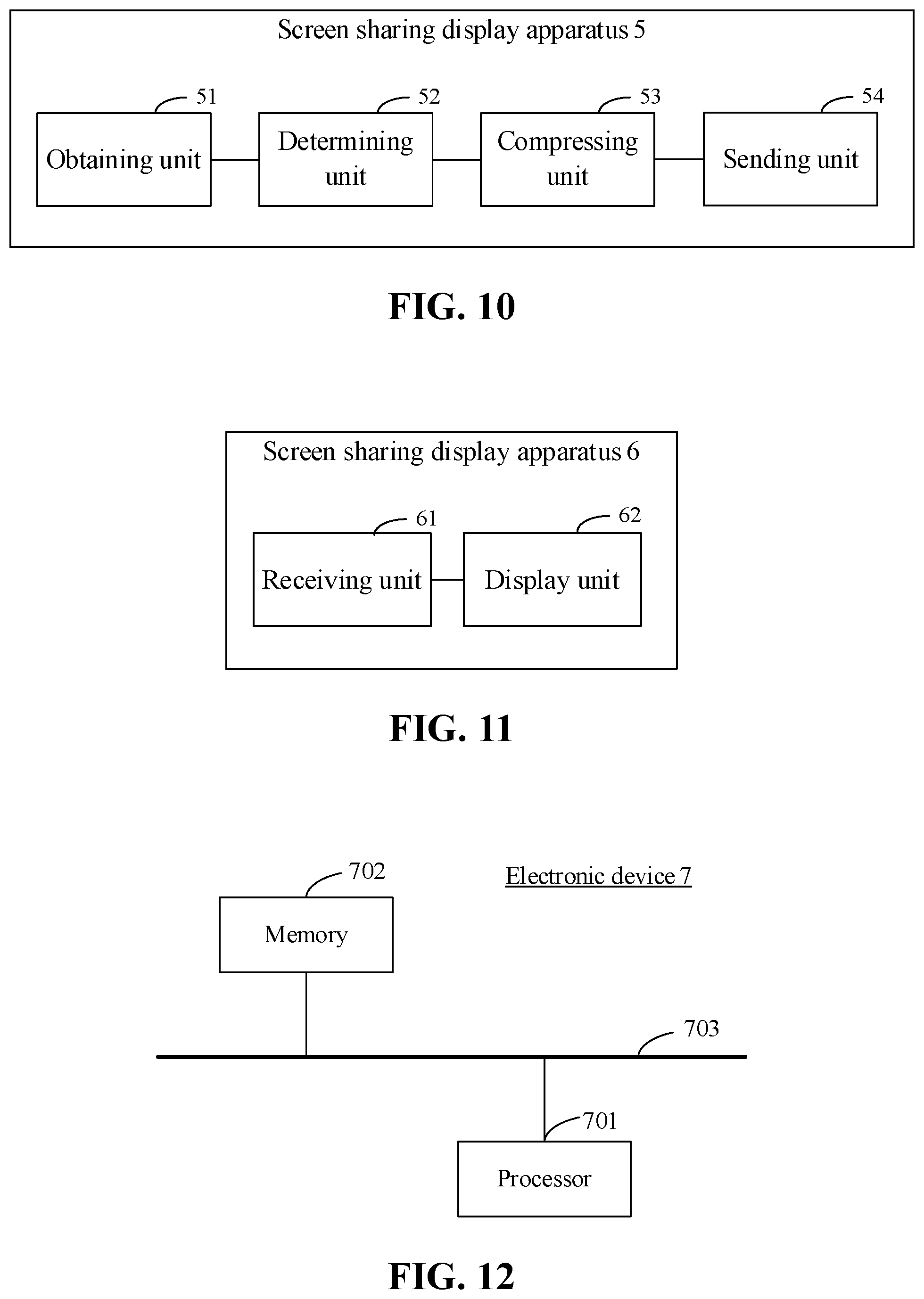 Patent US12106008 Figure 7 – Screen sharing display method and apparatus, device, and storage medium